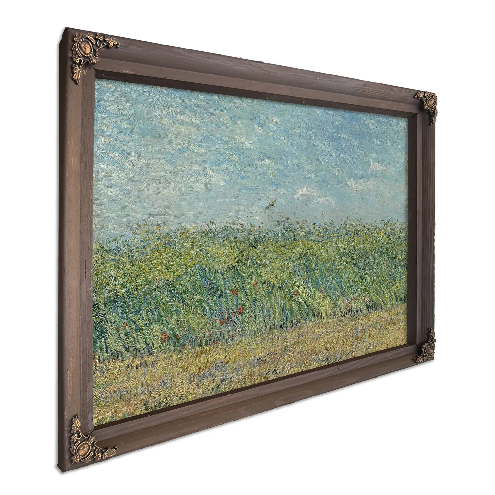 Wheatfield With Partridge By Vincent Van Gogh Fine Art Print