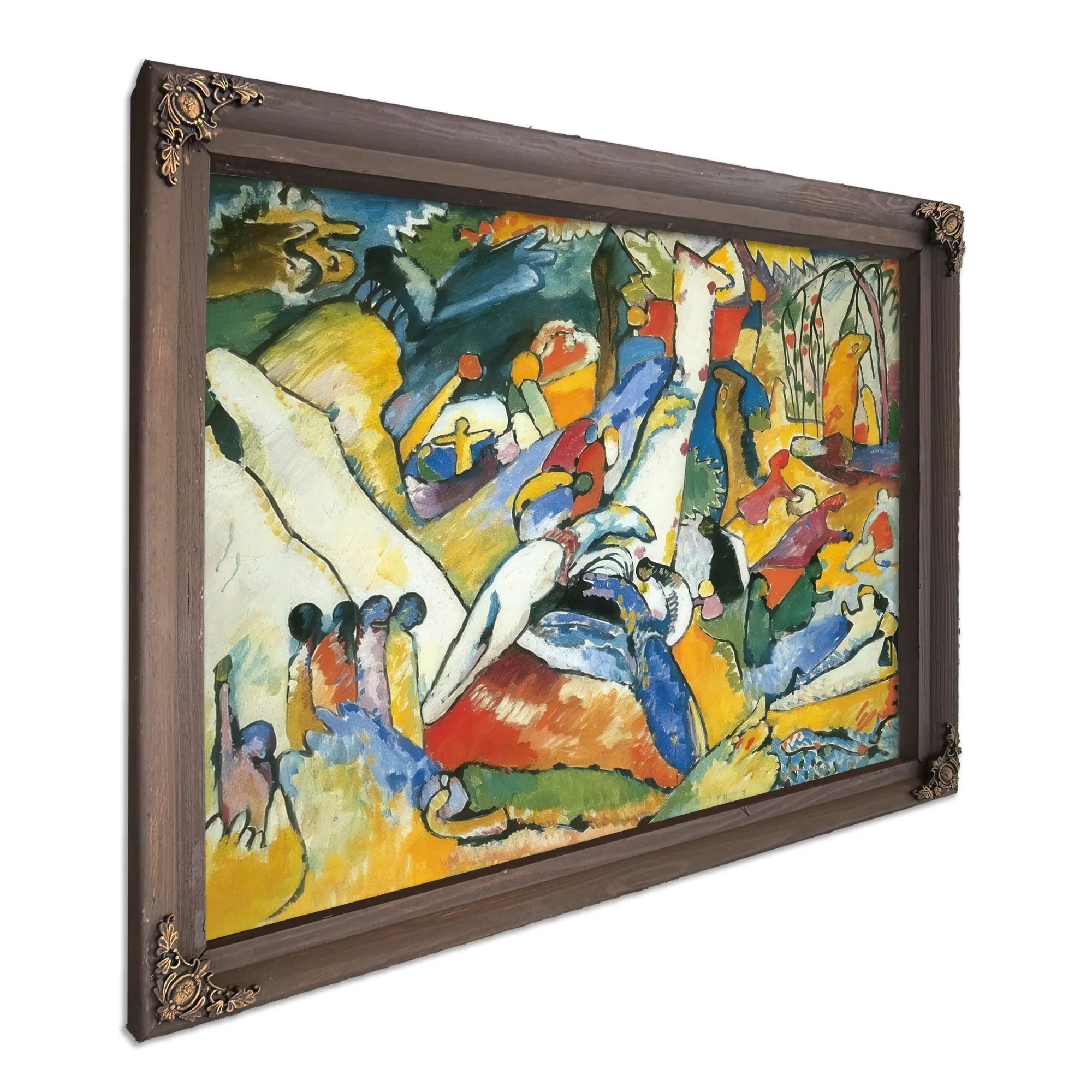 Study For Composition Ii 1910 By Wassily Kandinsky Fine Art Print