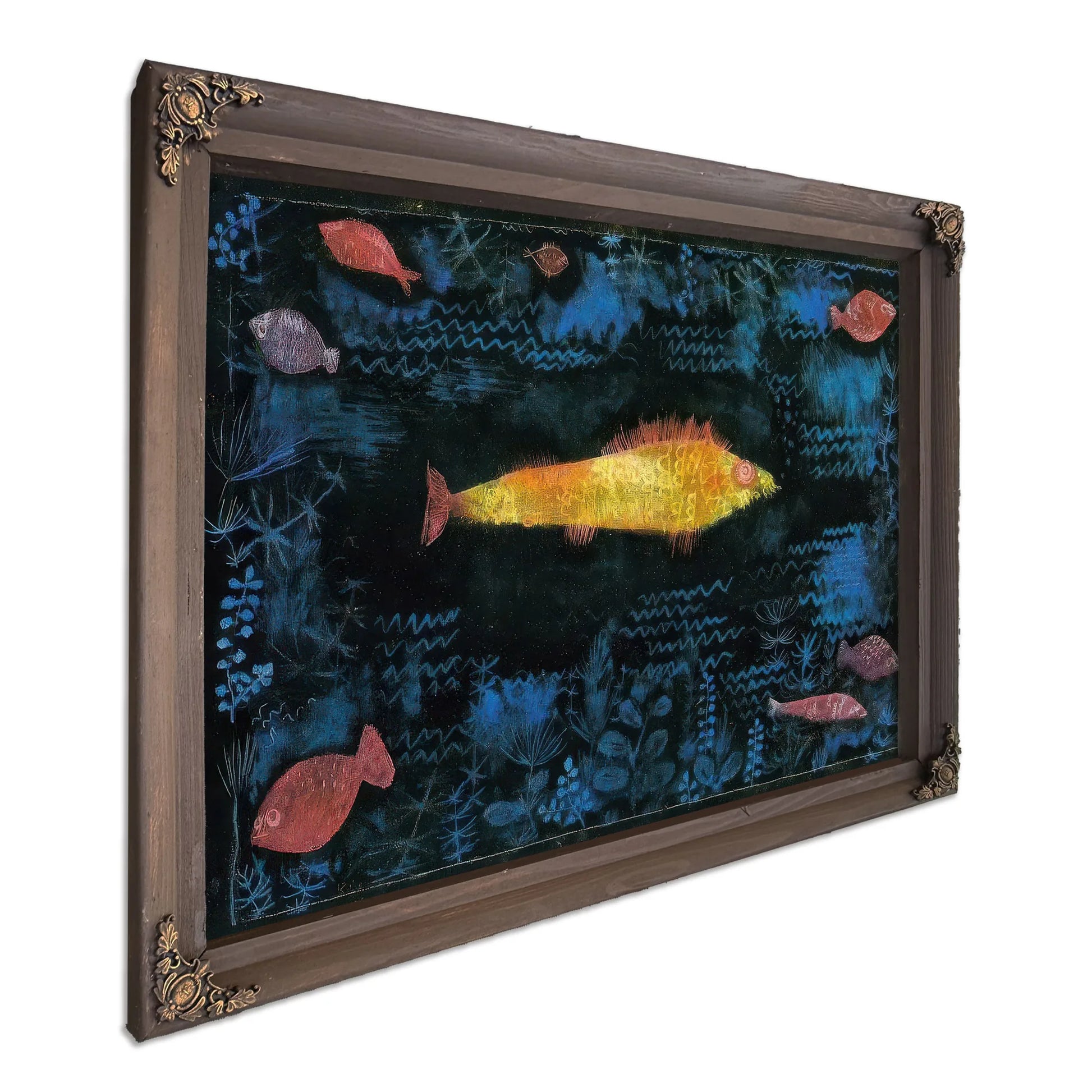 The Goldfish 1925 R 6 ( 86) By Paul Klee Fine Art Print