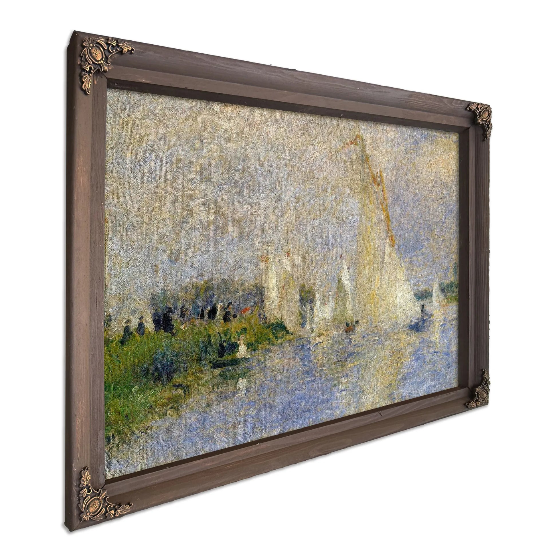 Regatta At Argenteuil By Pierre August Renoir Fine Art Print