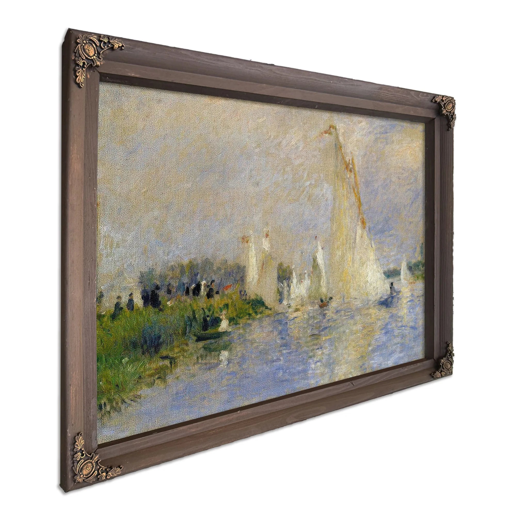 Regatta At Argenteuil By Pierre August Renoir Fine Art Print