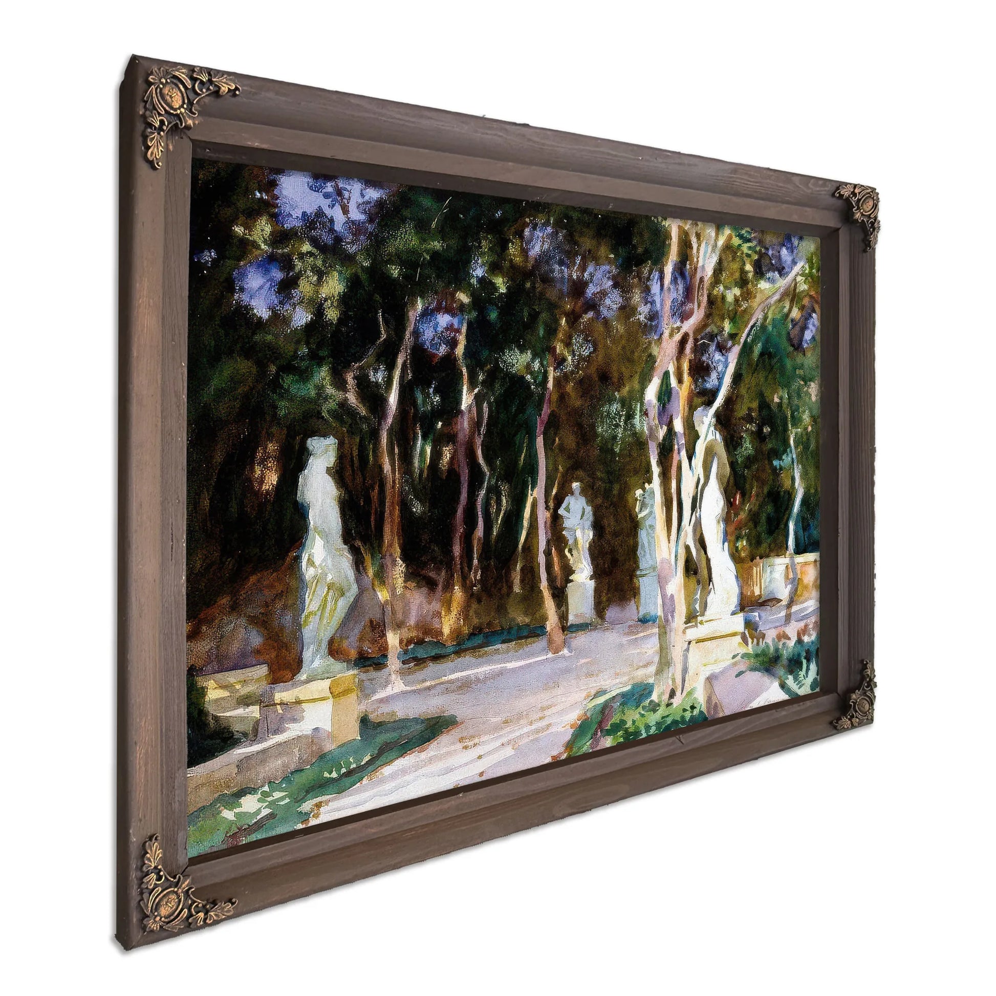Shady Paths, Vizcaya By John Singer Sargent Fine Art Print