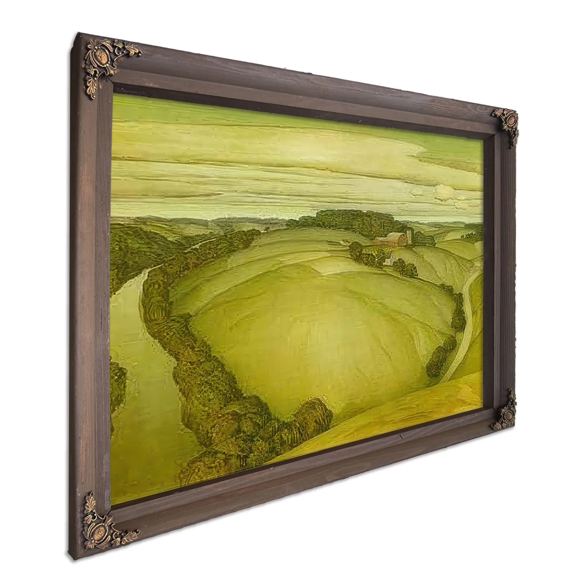 Traditional Walnut Frame Added - Order #1488 Fine Art Print