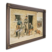 Sunday Morning Toilet On The Ranch by Frederic Remington