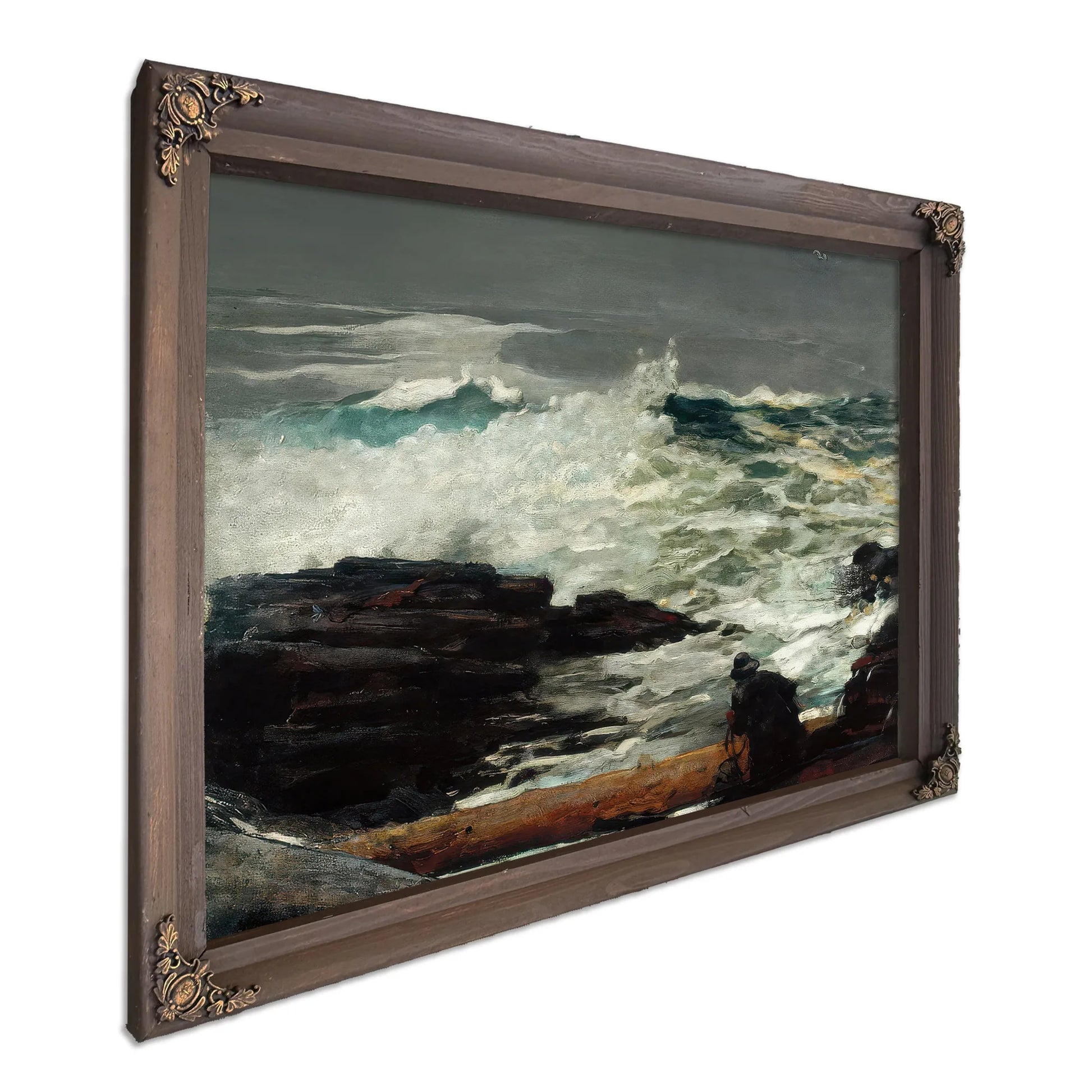 Driftwood By Winslow Homer Fine Art Print
