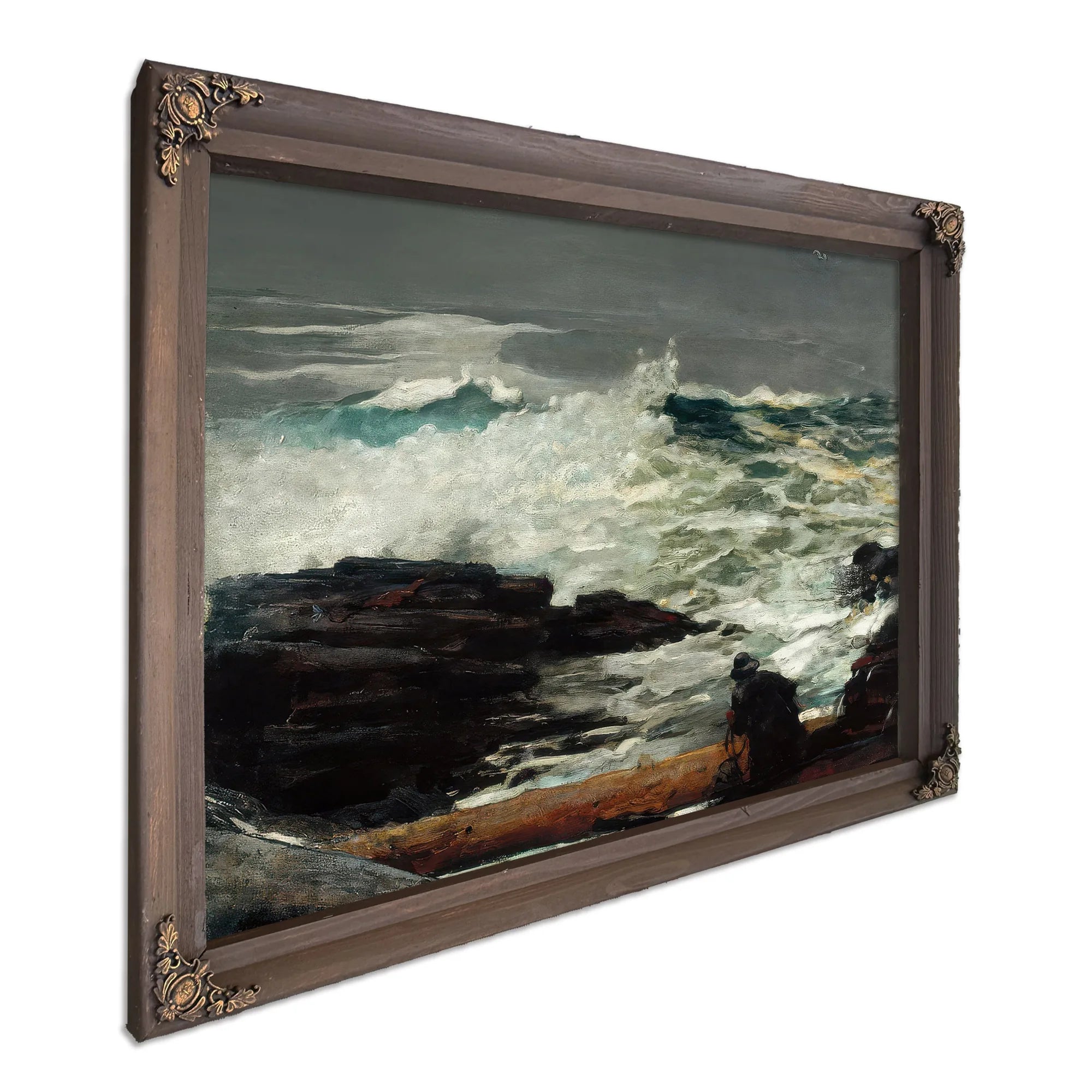 Driftwood By Winslow Homer Fine Art Print