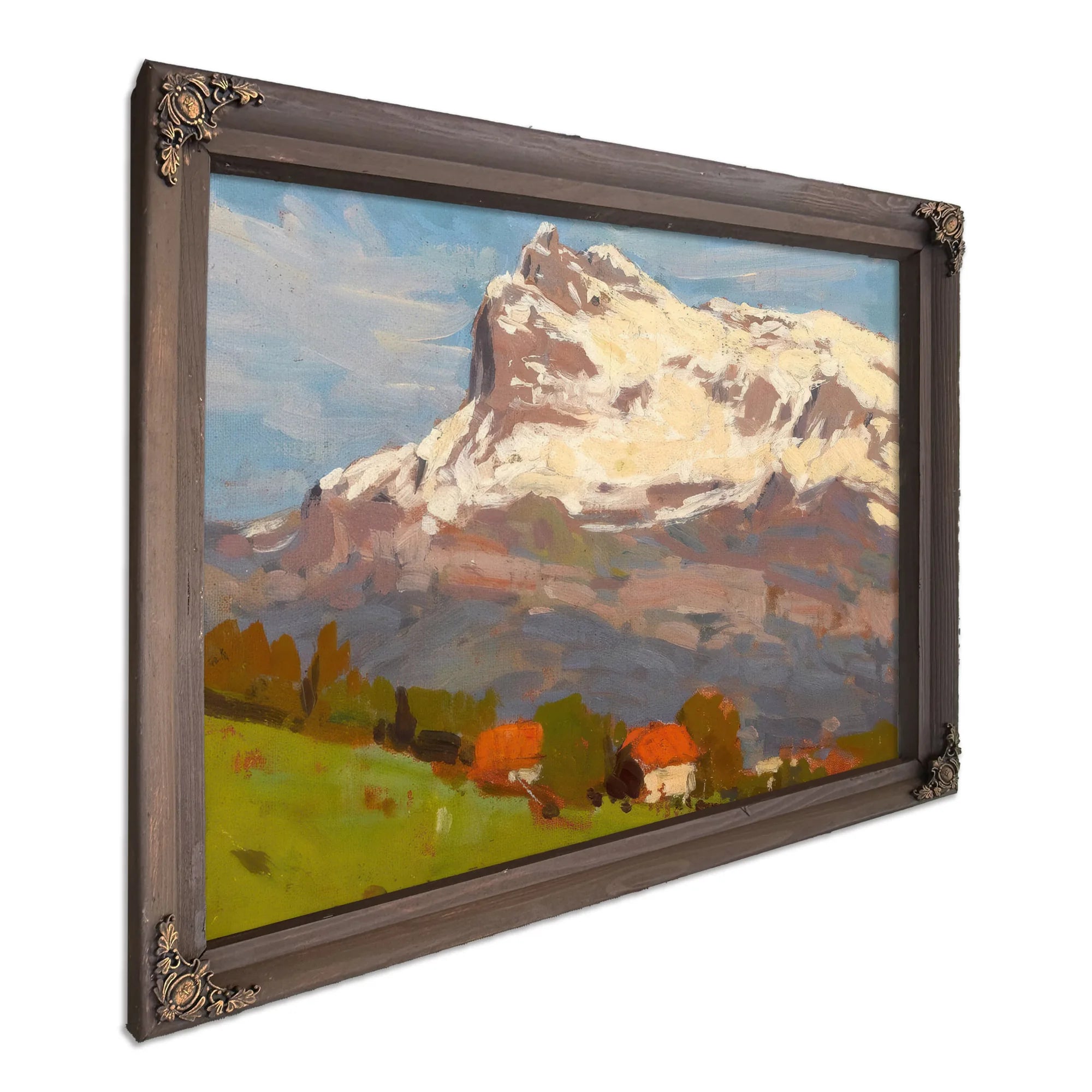 Saint Gervais, France By Edgar Payne Fine Art Print