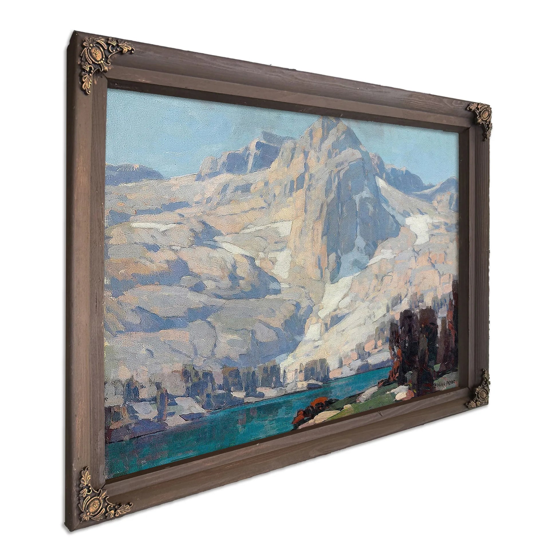 Rae Lake, Sierra Nevada By Edgar Payne Fine Art Print