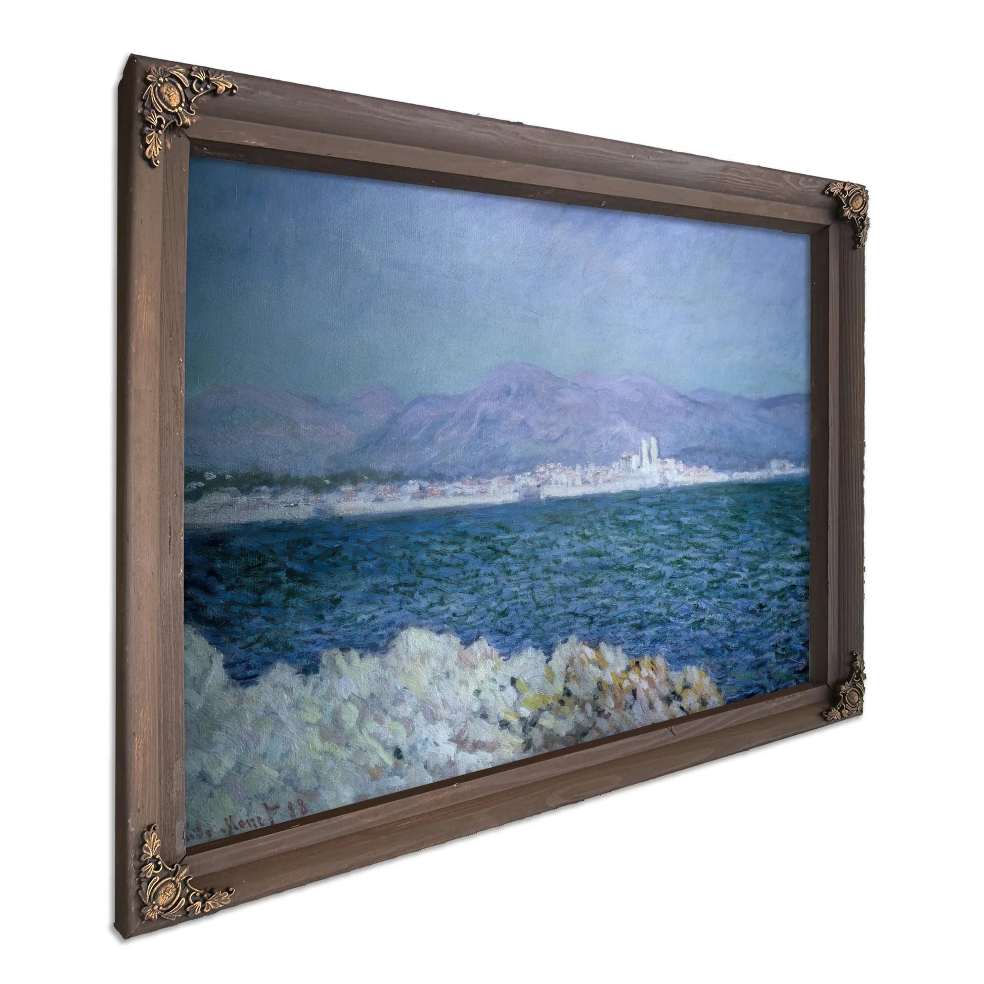 Gulf Of Antibes By Claude Monet Fine Art Print