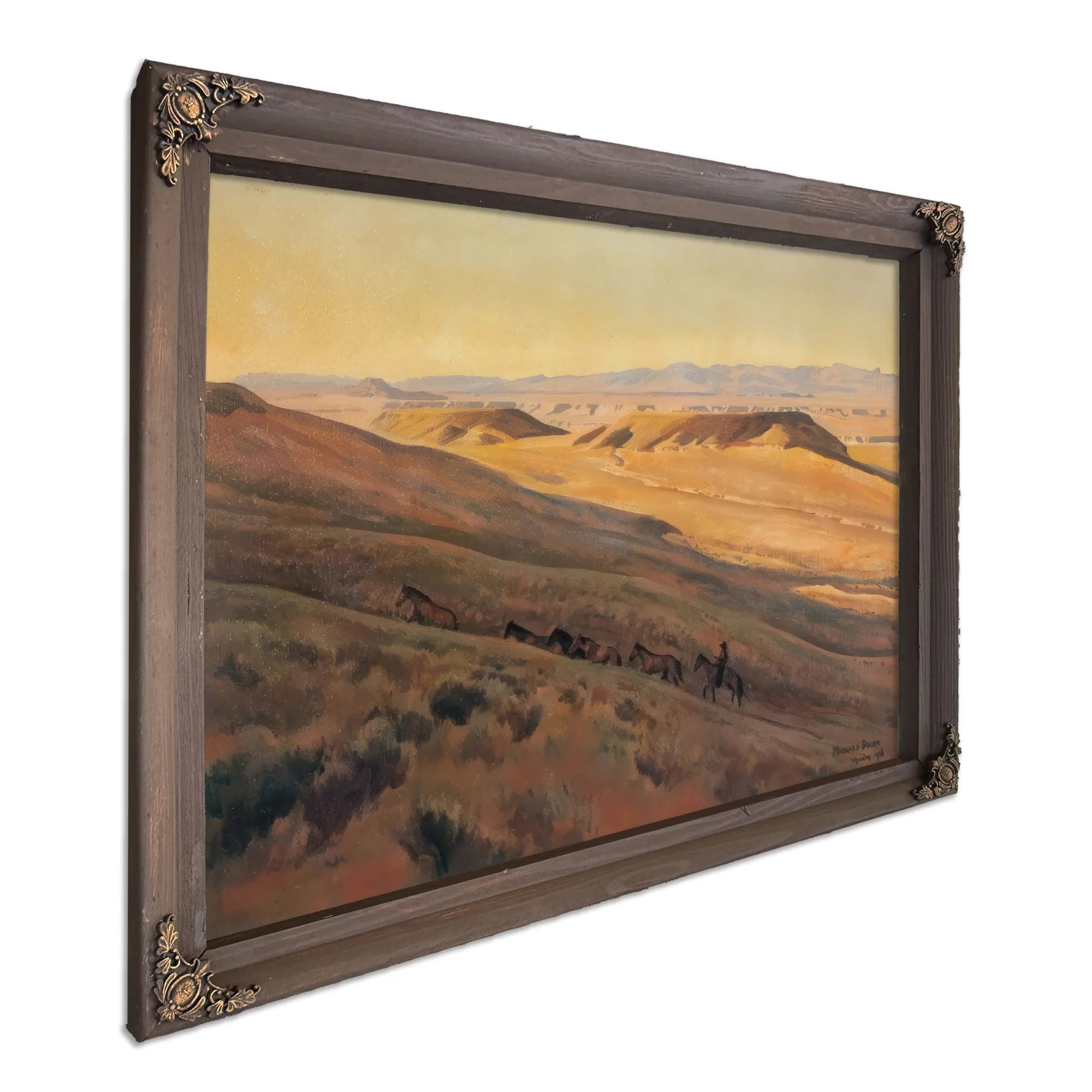 Wind River Valley By Maynard Dixon Fine Art Print