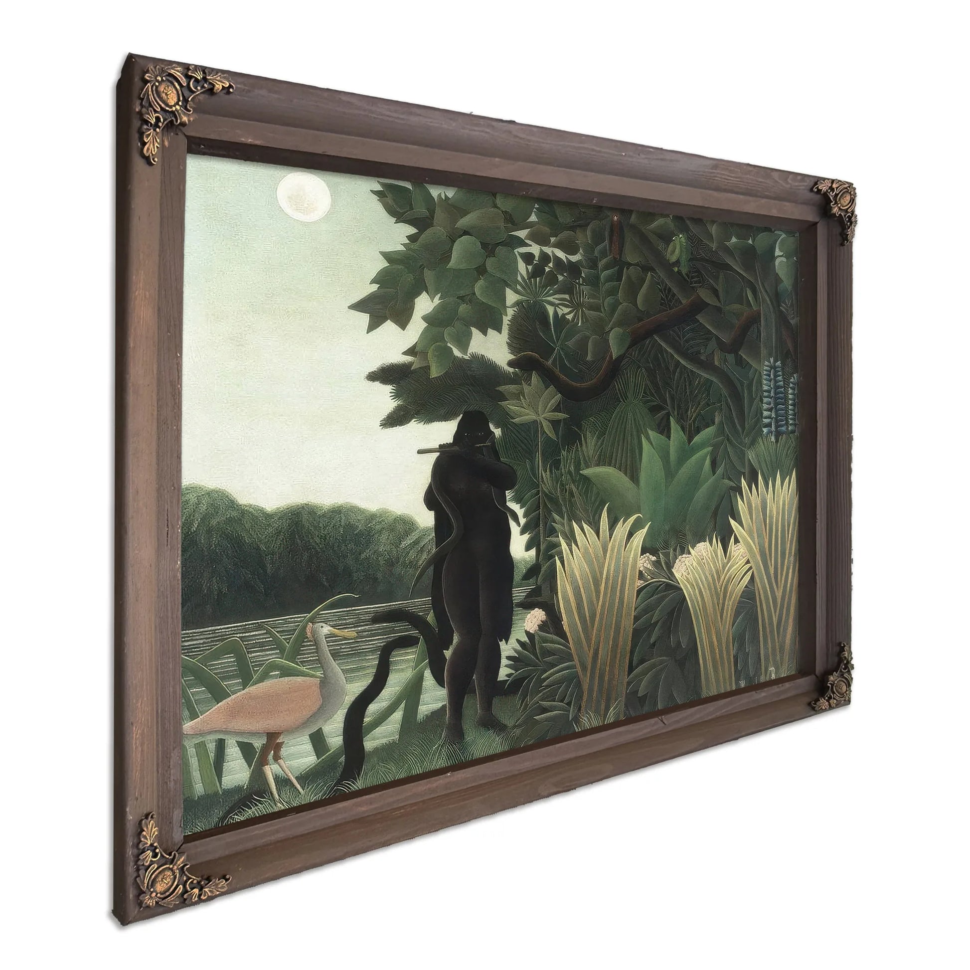 La Charmeuse De Serpents By Henri Julien Felix Rousseau Fine Art Print