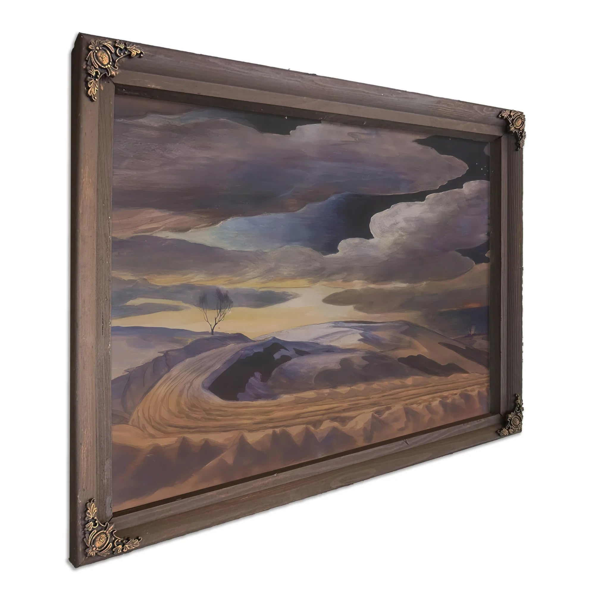 The Open Road By Charles Burchfield Fine Art Print