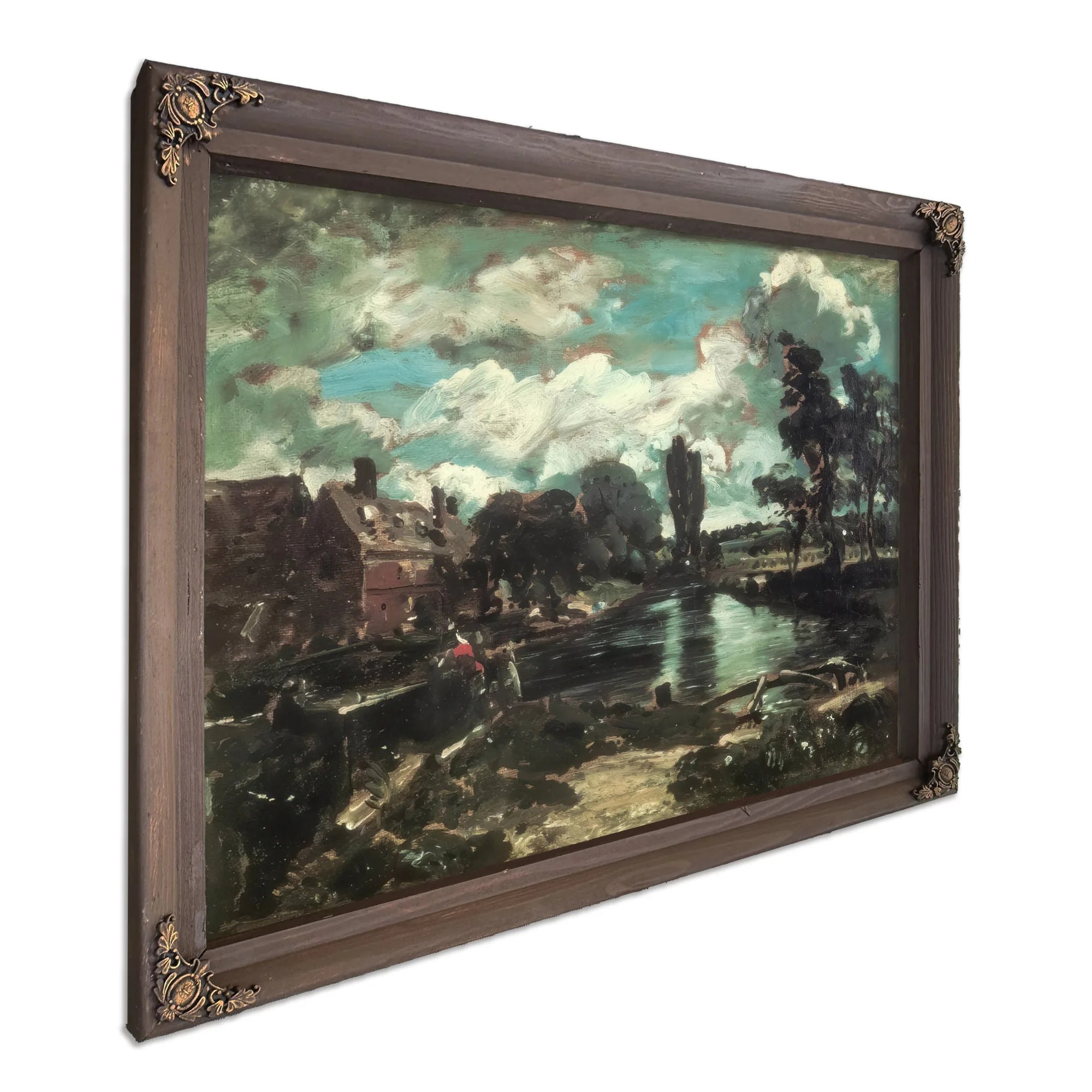 Flatford Mill From The Lock By John Constable Fine Art Print