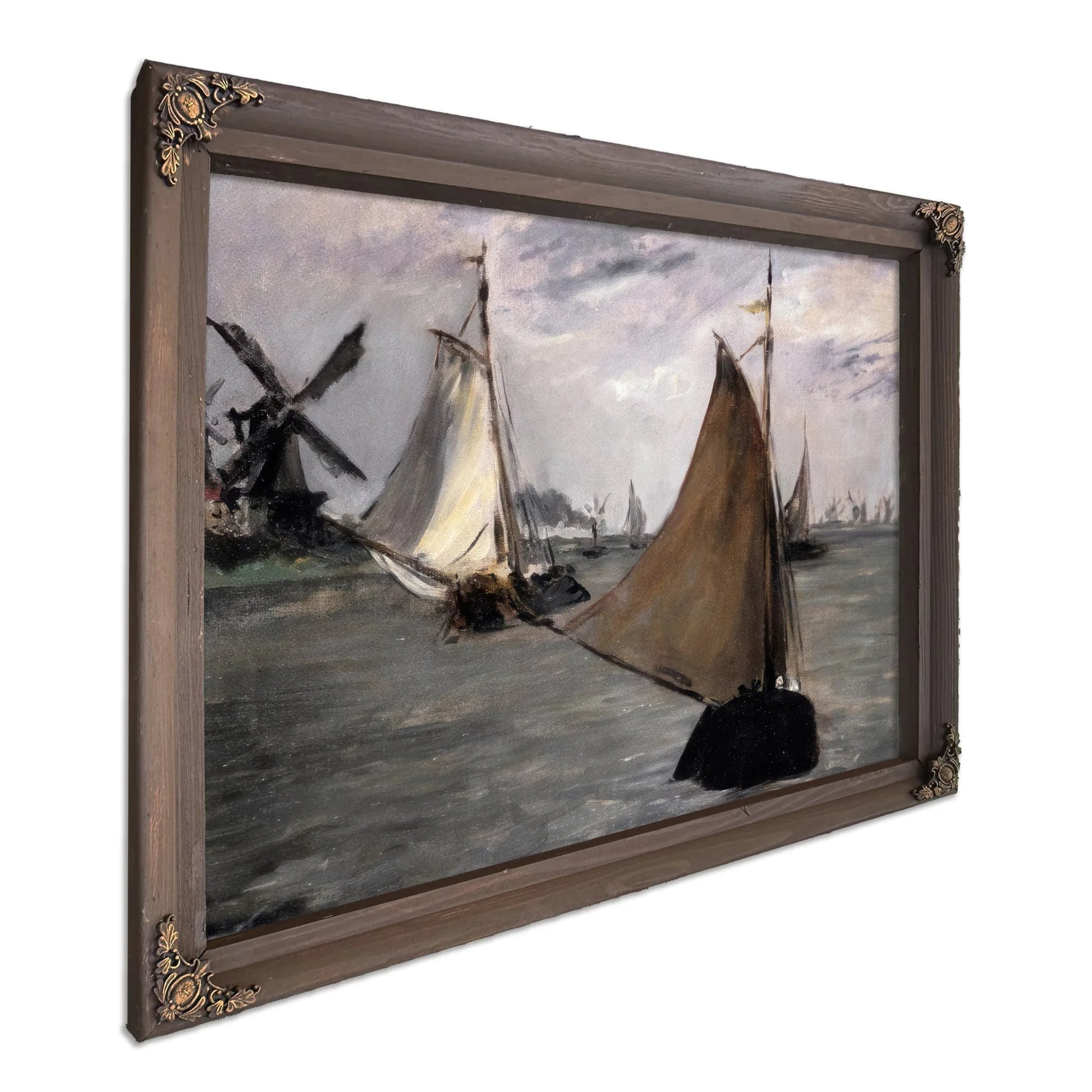 Marine In Holland By Edouard Manet Fine Art Print