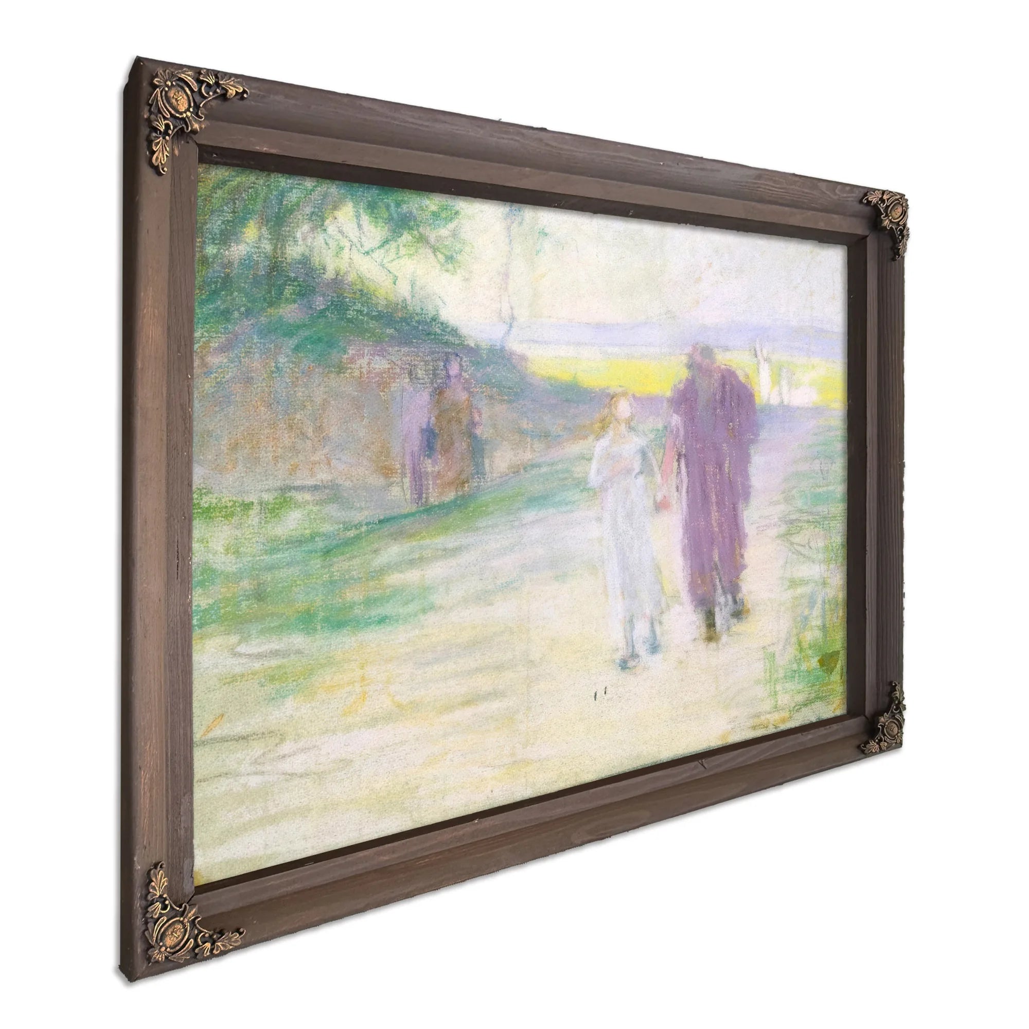 Study For Flight To Egypt By Henry Ossawa Tanner Fine Art Print