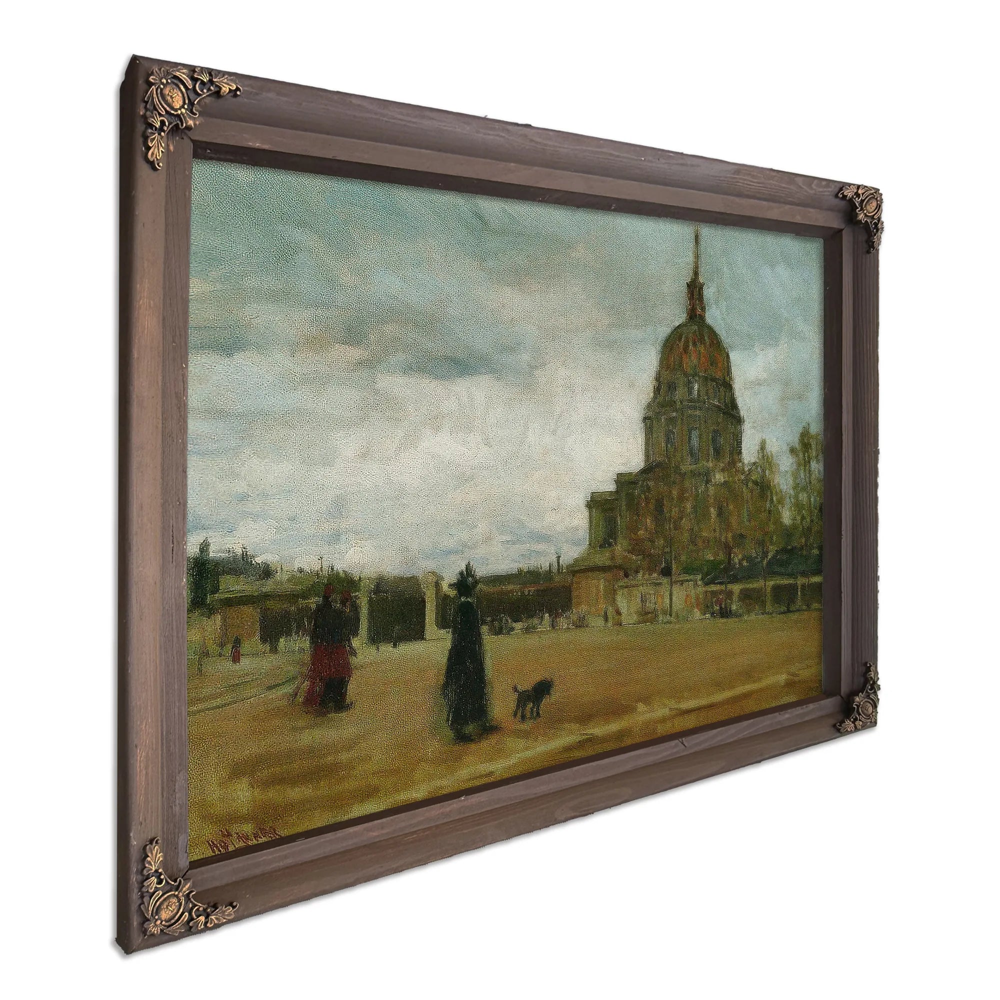 Les Invalides Paris 1896 By Henry Ossawa Tanner Fine Art Print