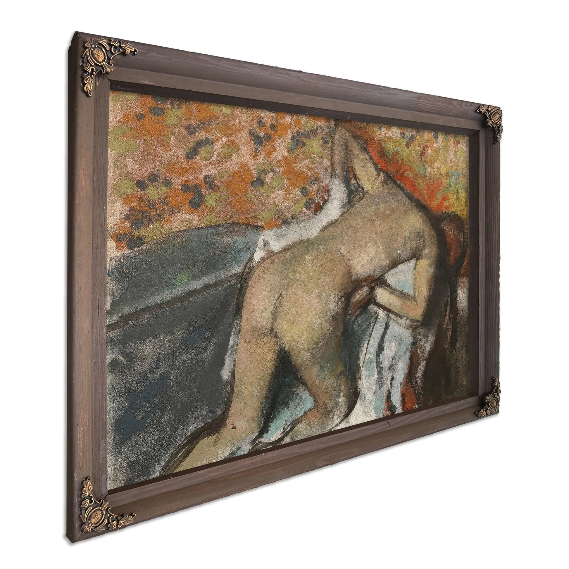 After The Bath, Woman Drying Herself (Après Le Bain, Femme S'essuyant) By Edgar Degas Fine Art Print