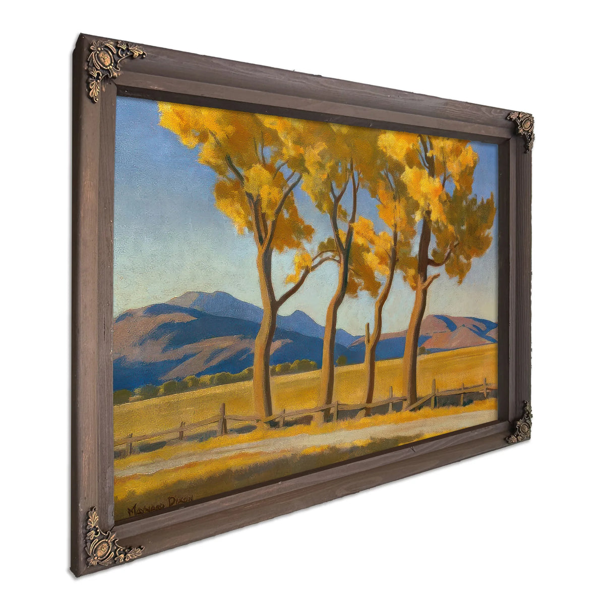 Four In October By Maynard Dixon Fine Art Print