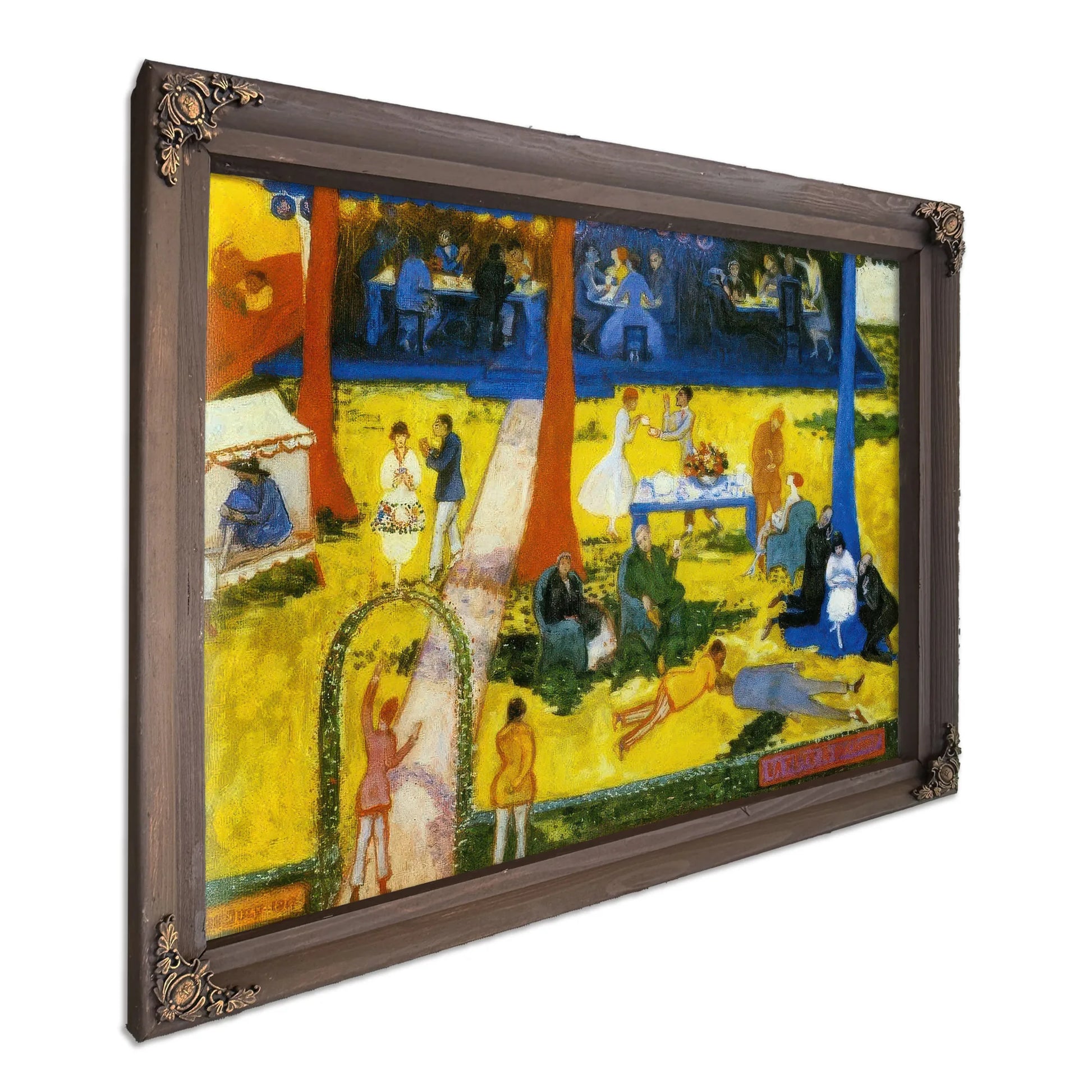 La Fete O Duchamp By Florine Stettheimer Fine Art Print