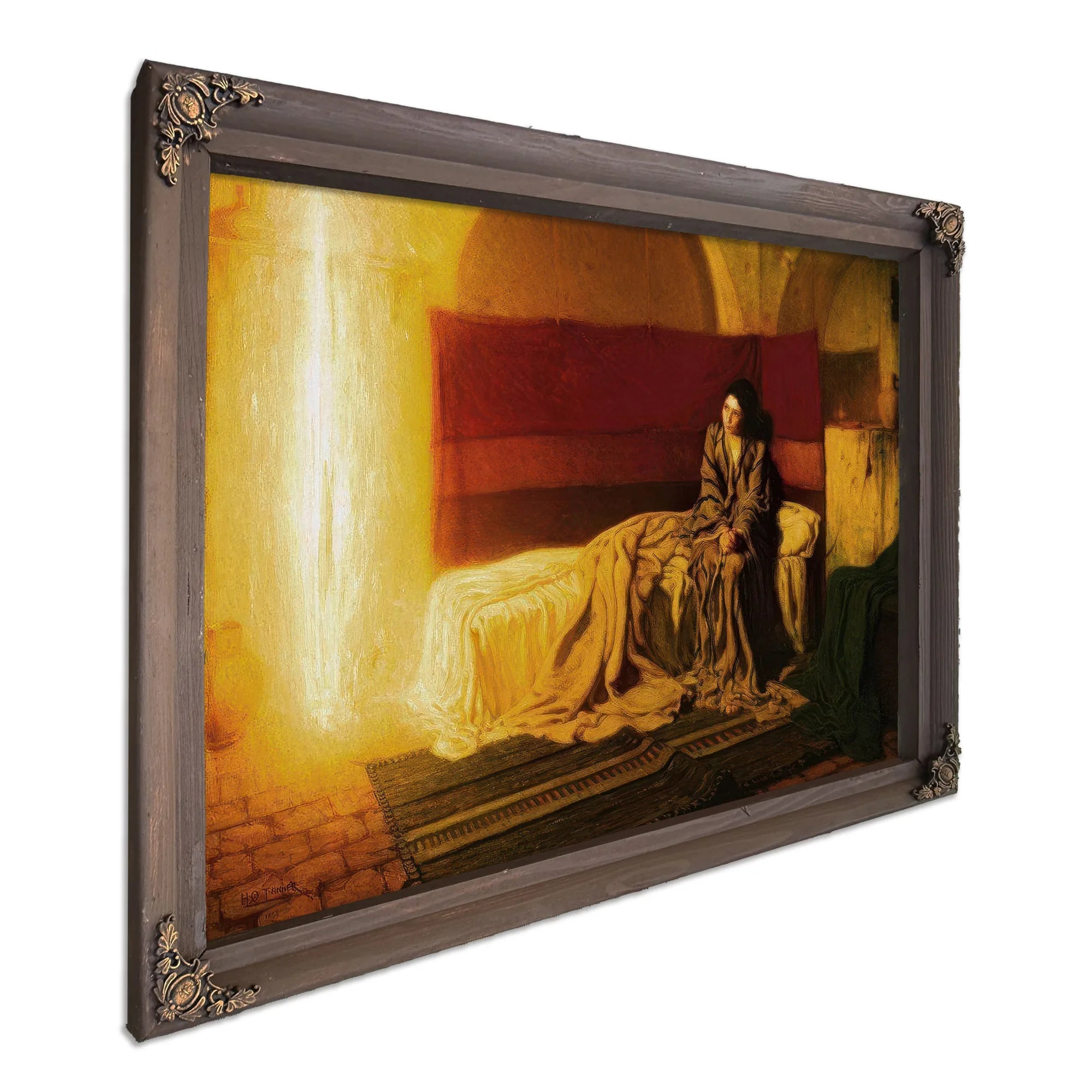 The Annunciation 1898 By Henry Ossawa Tanner Fine Art Print