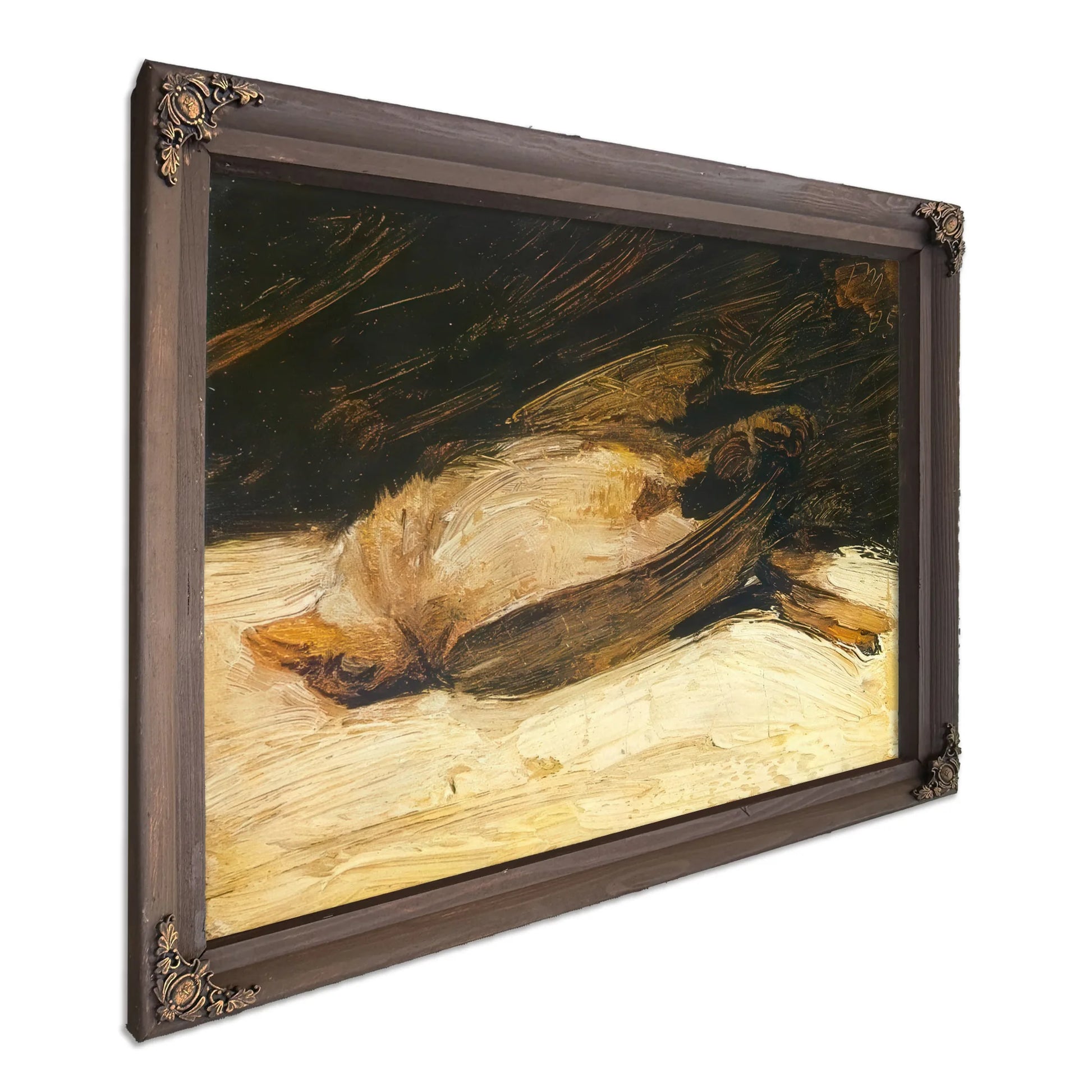 The Dead Sparrow By Franz Marc Fine Art Print