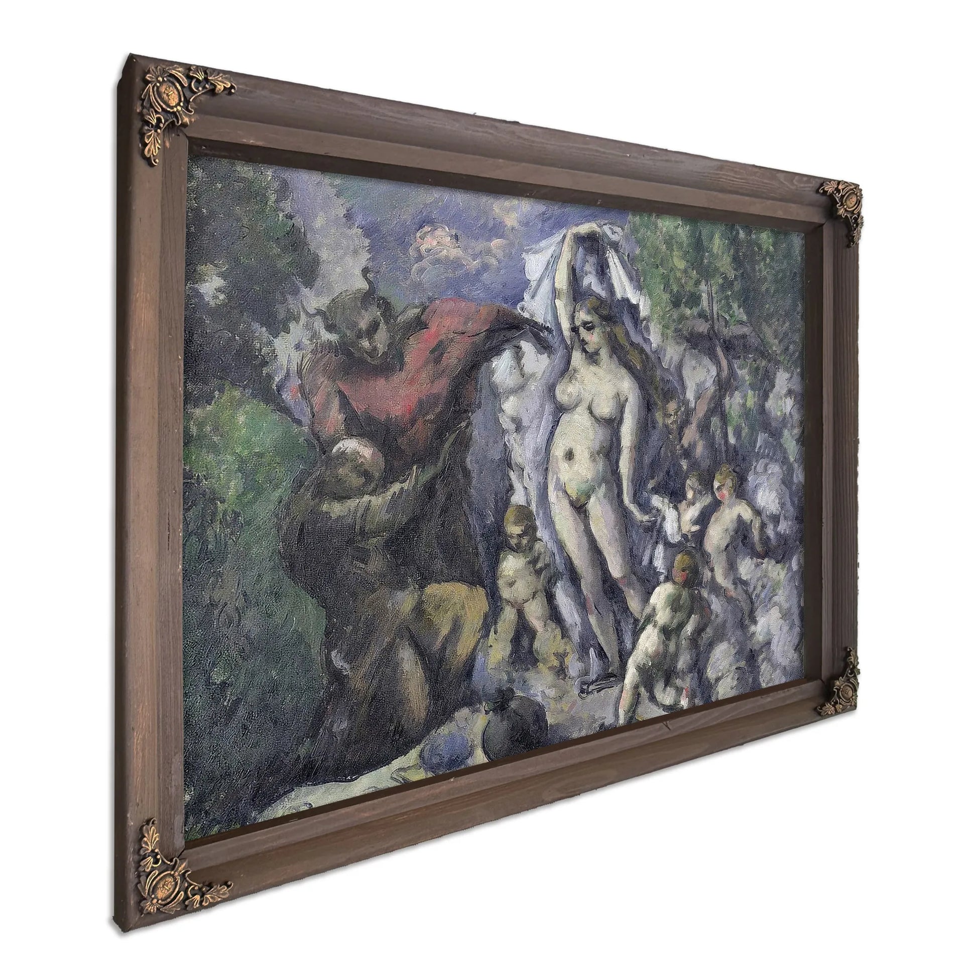 The Temptation Of St. Anthony By Paul Cezanne Fine Art Print
