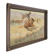 The Stampede  by Frederic Remington