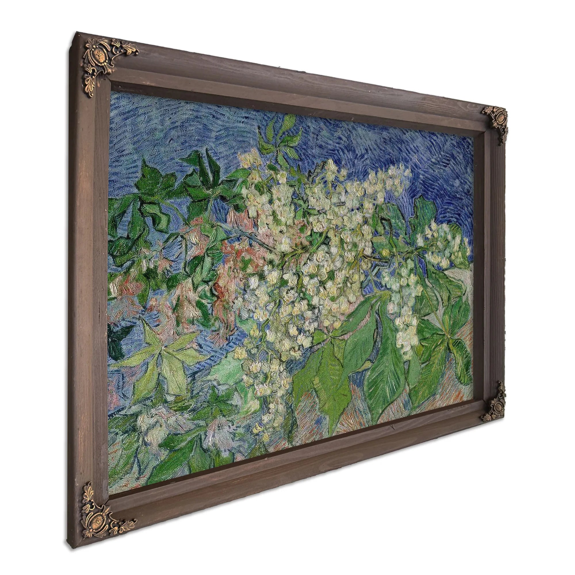 Blossoming Chestnut Branches By Vincent Van Gogh Fine Art Print