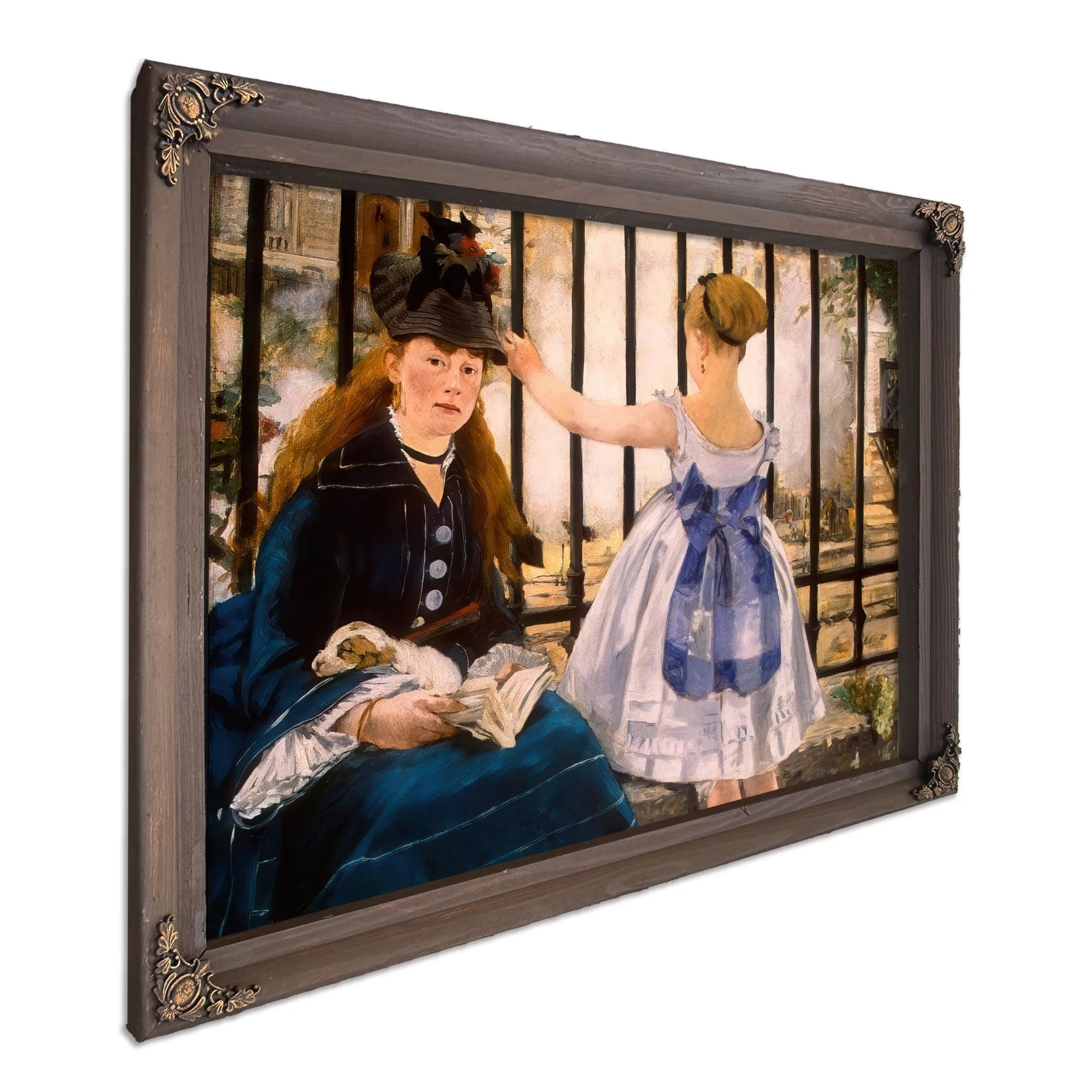 The Railway By Edouard Manet Fine Art Print