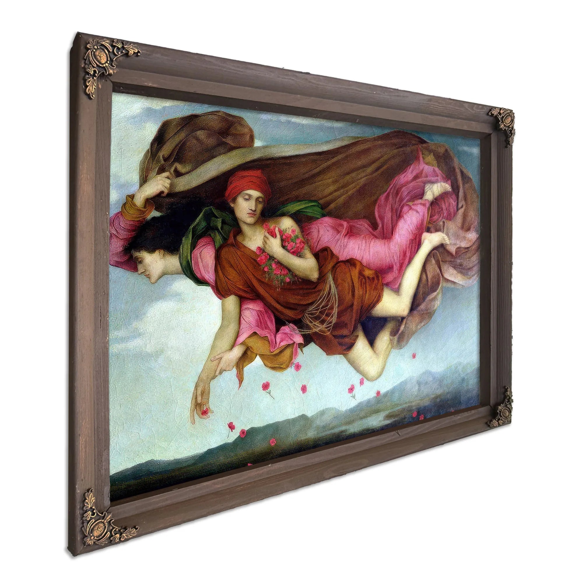 Night And Sleep 1878 By Evelyn De Morgan Fine Art Print