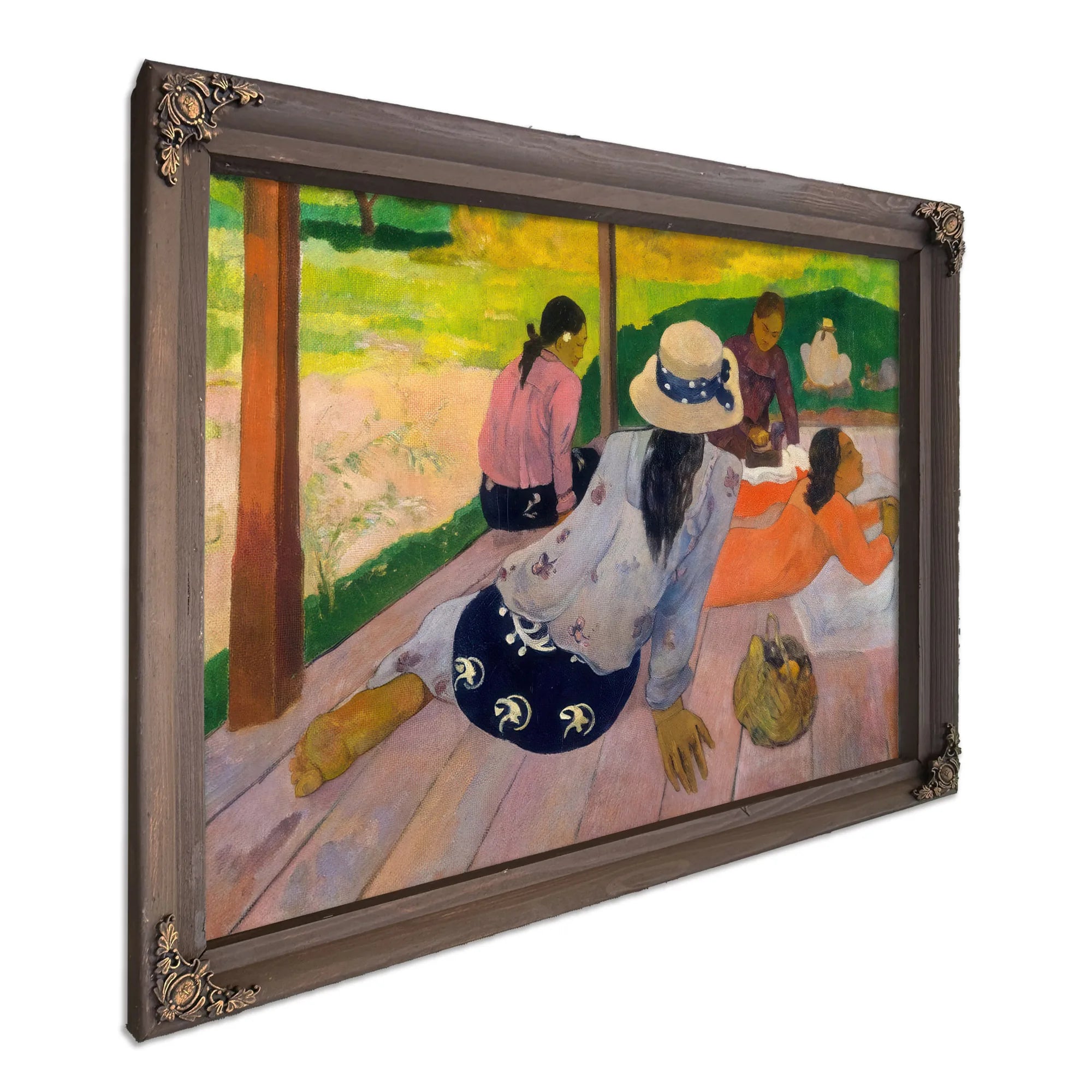 The Siesta 1894 By Paul Gauguin Fine Art Print