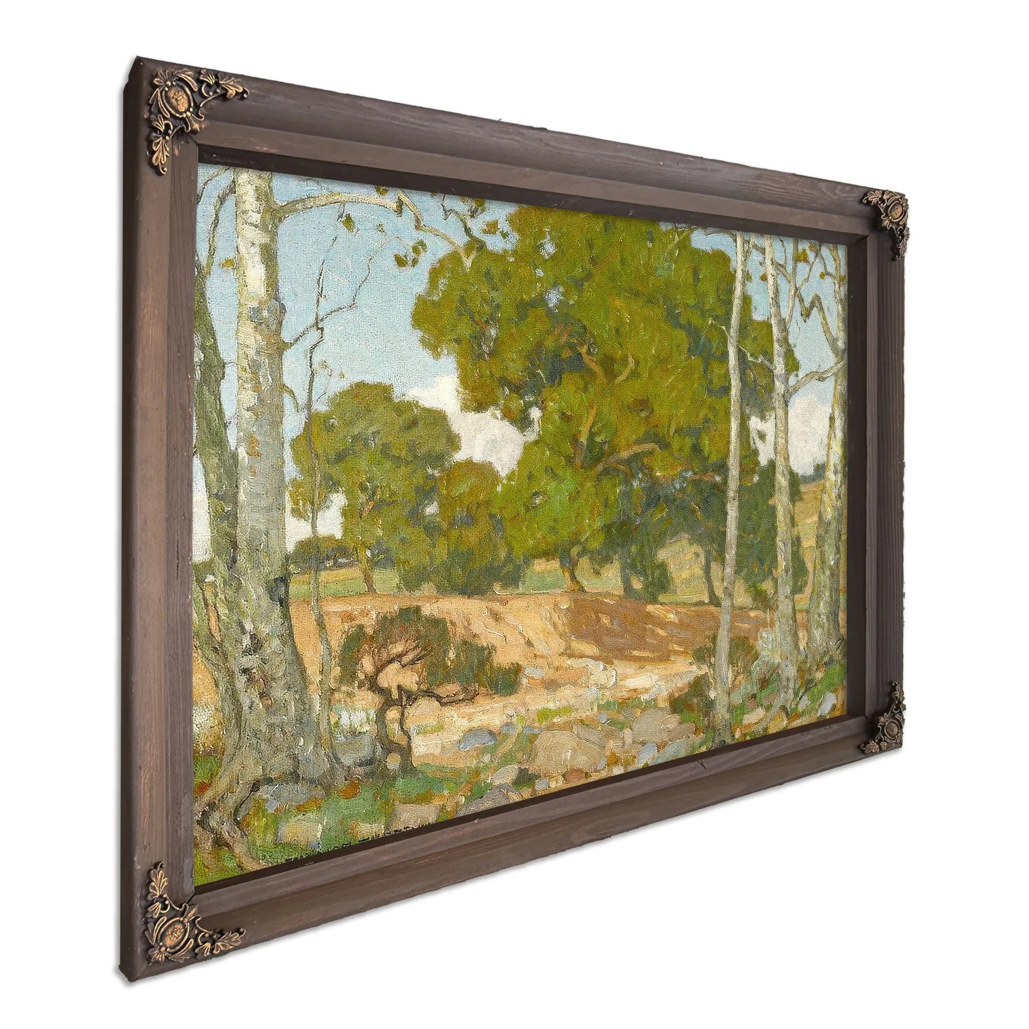 Signed And Dated 'William Wendt 1912' (Lower Left) By William Wendt Fine Art Print