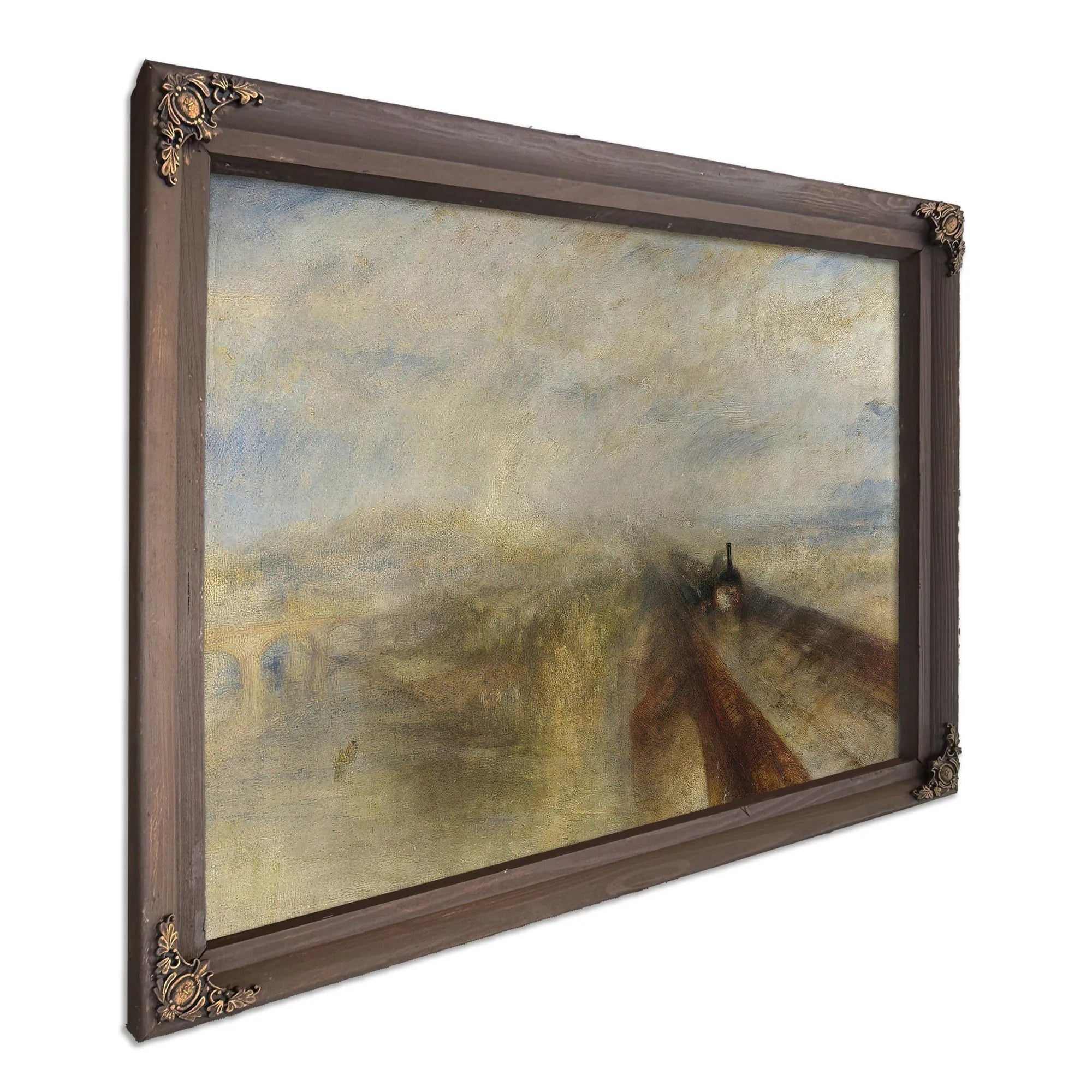 Rain Steam And Speed The Great Western Railway 1844 By Joseph Mallord William Turner Fine Art Print