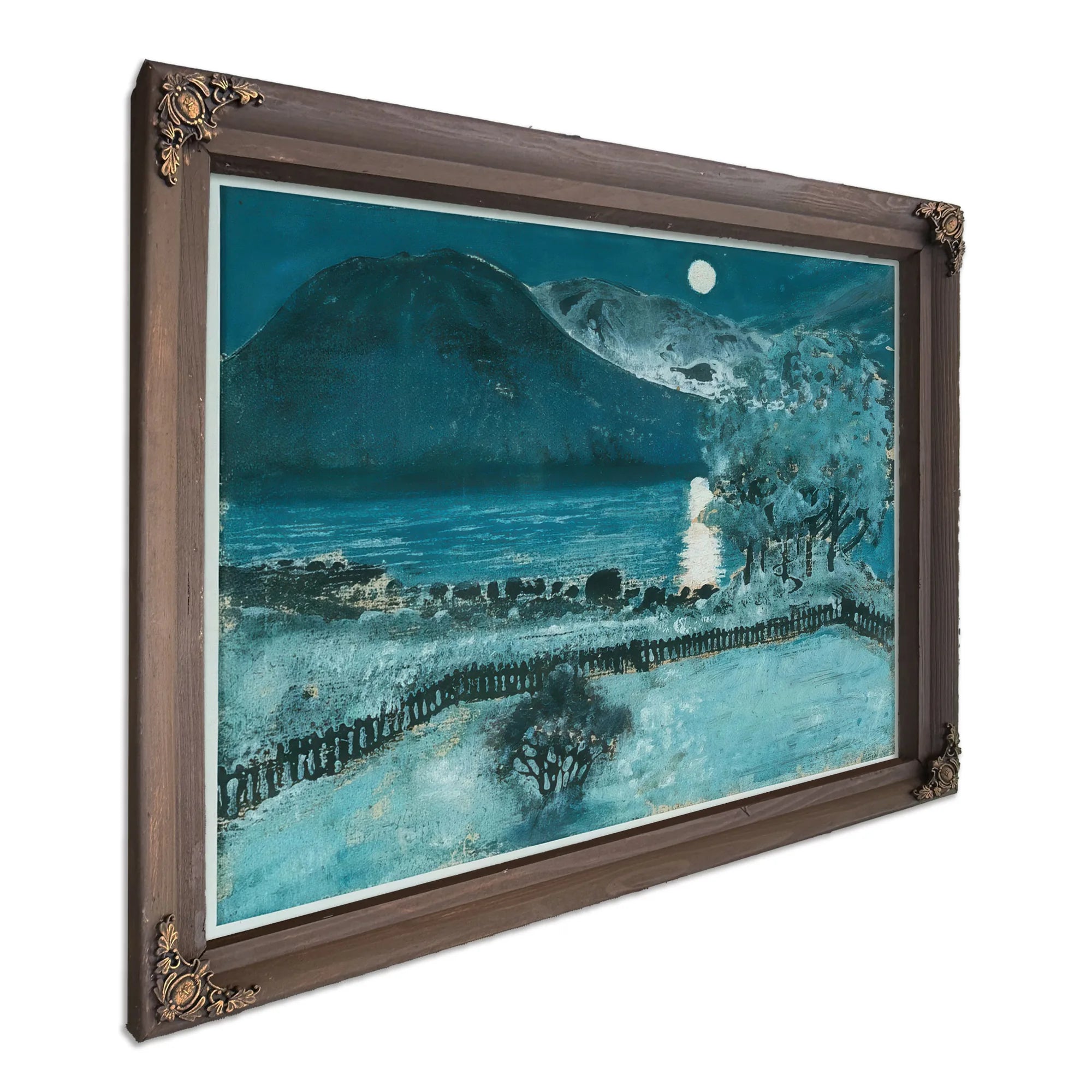 The Moon In May, Winter Night By Nicolai Astrup Fine Art Print