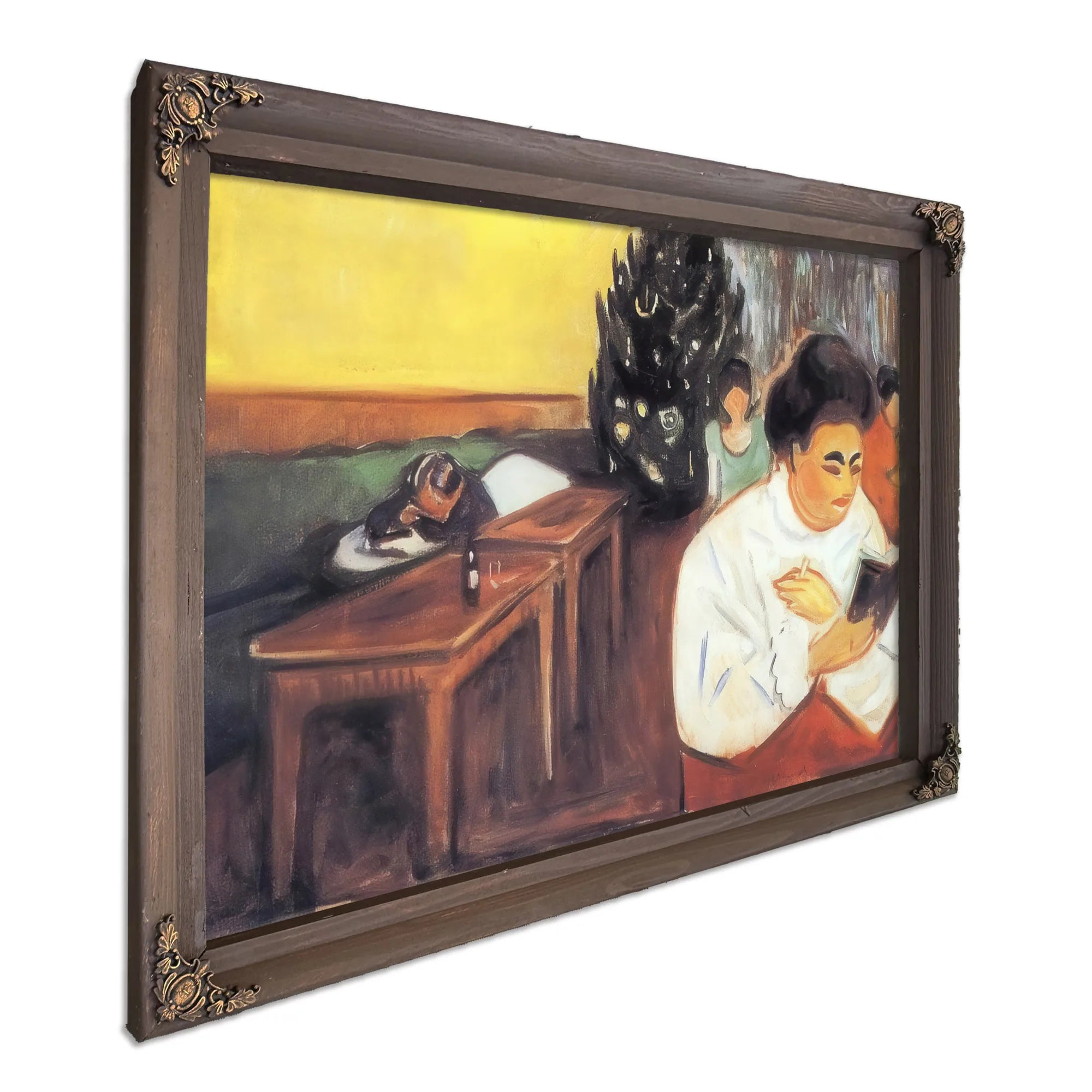 Christmas In The Brothel 1904 05 By Edvard Munch Fine Art Print