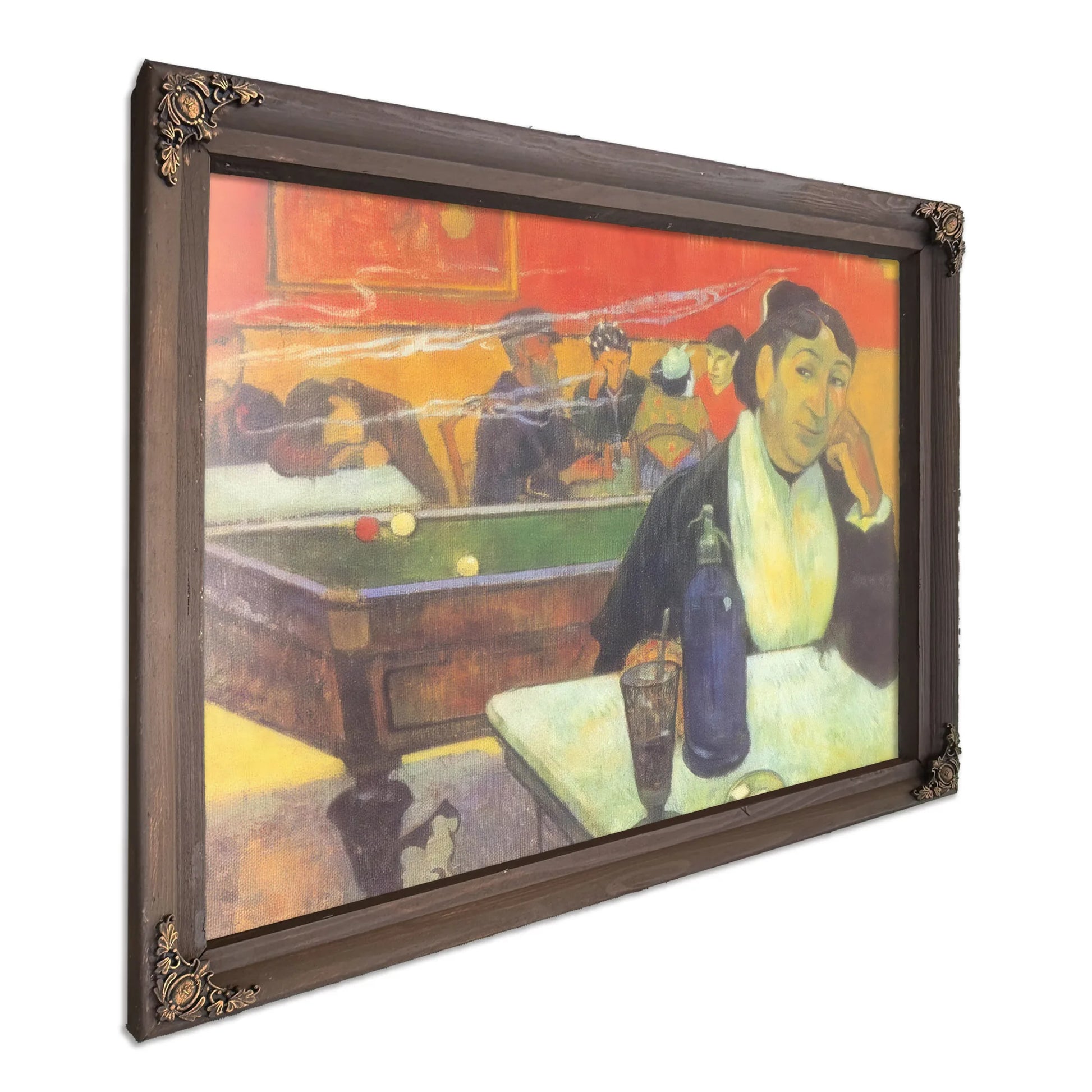 Cafe At Arles By Paul Gauguin Fine Art Print