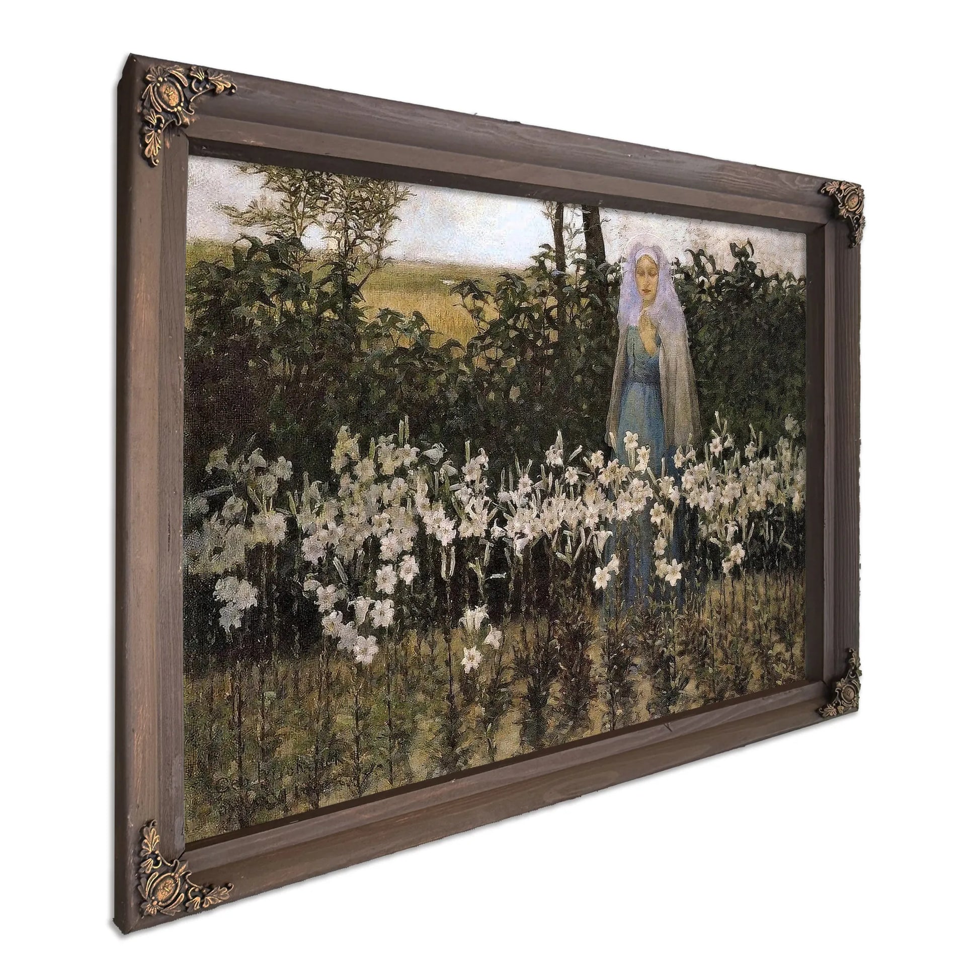 Annunciation by George Hitchcock Fine Art Print
