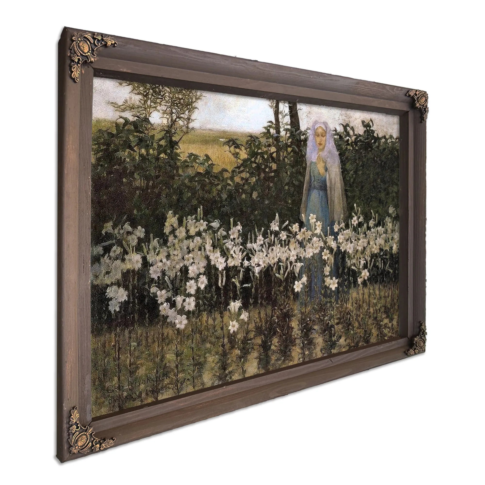 Annunciation by George Hitchcock Fine Art Print