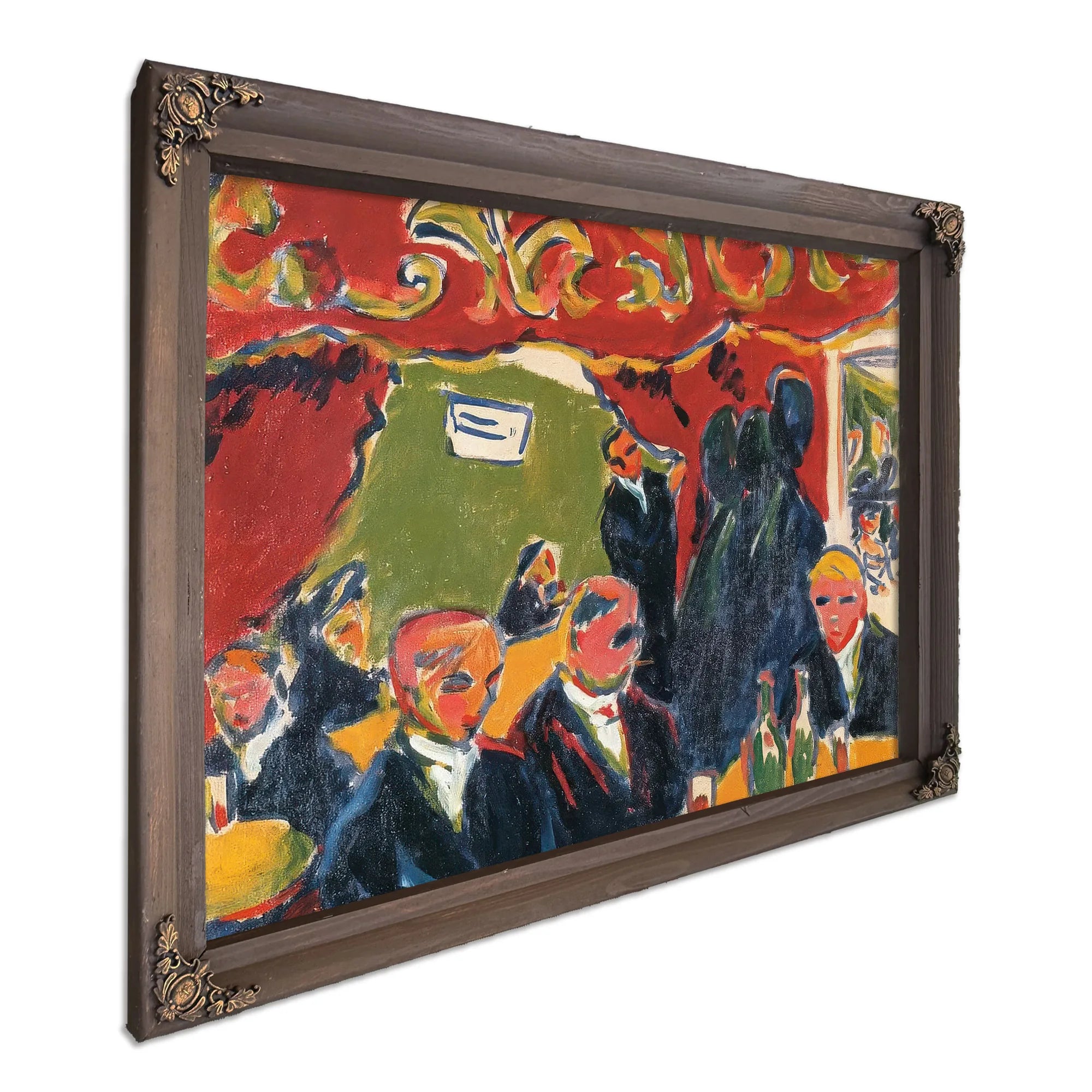 Wine Bar By Ernst Ludwig Kirchner Fine Art Print