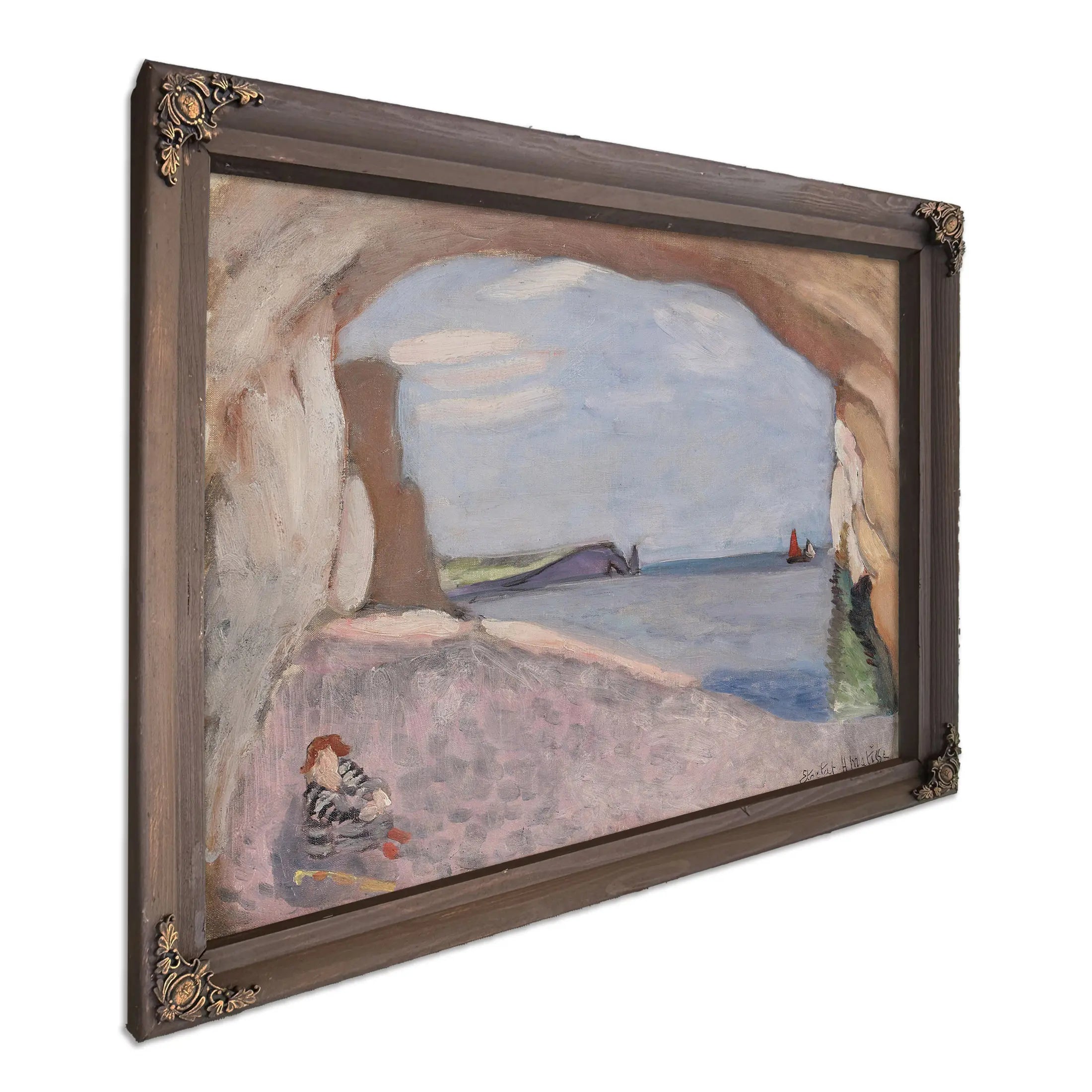 The Arch At Rtretat by Henri Matisse