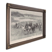 Pony Tracks Met Dp A by Frederic Remington