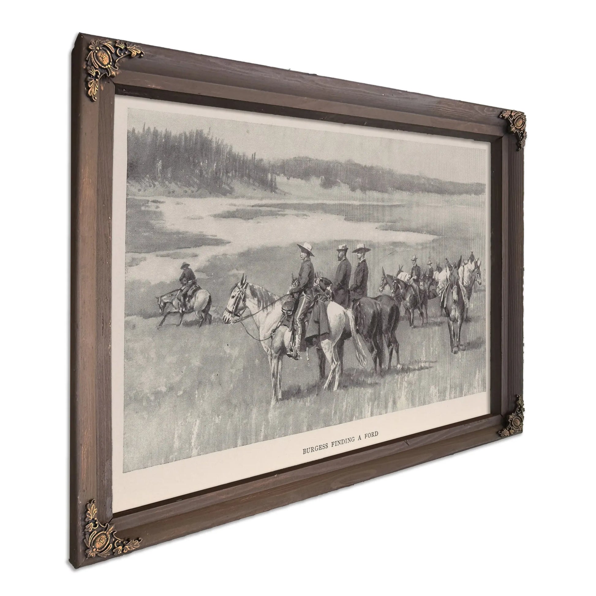 Pony Tracks Met Dp A by Frederic Remington