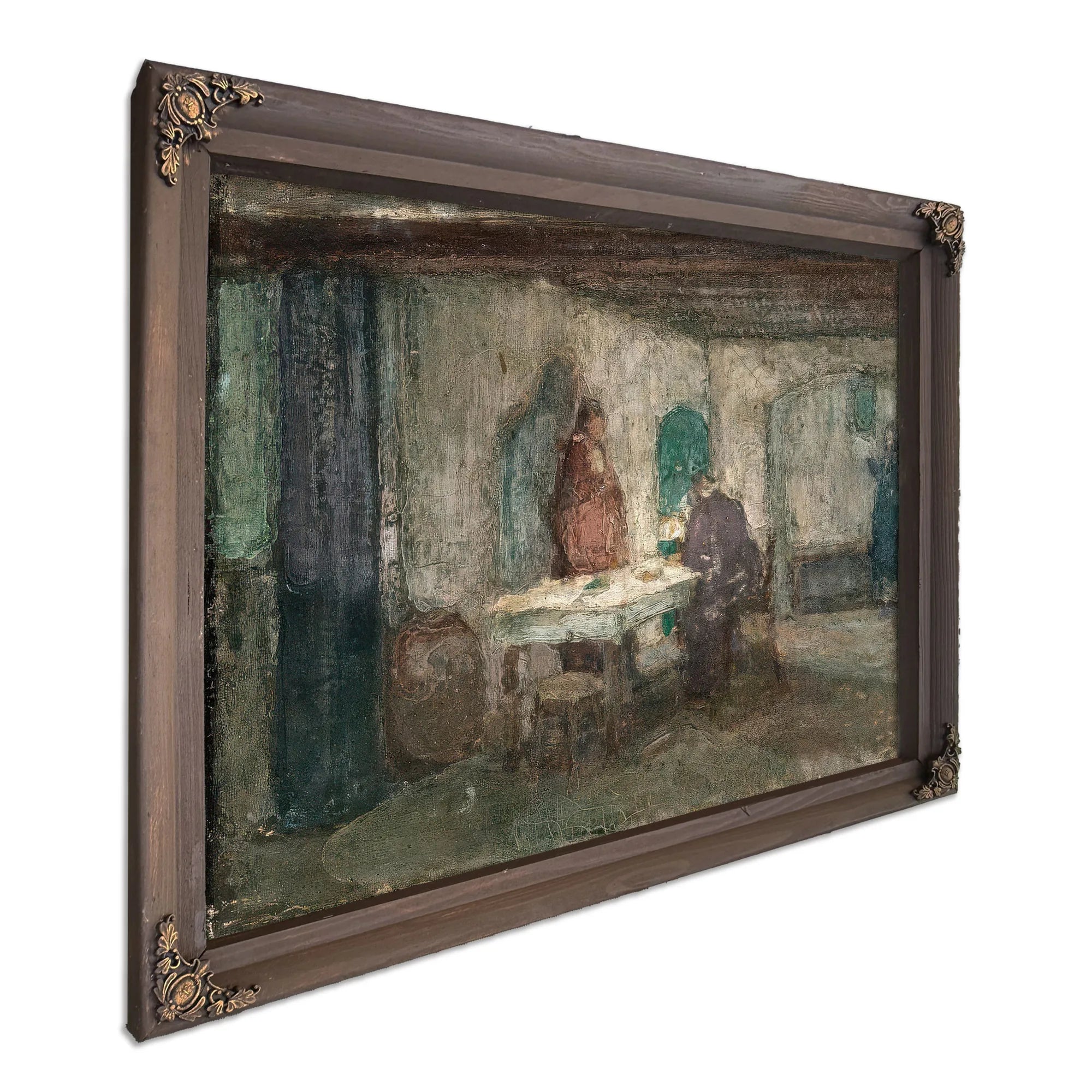 And He Disappeared Out Of Their Sight By Henry Ossawa Tanner Fine Art Print