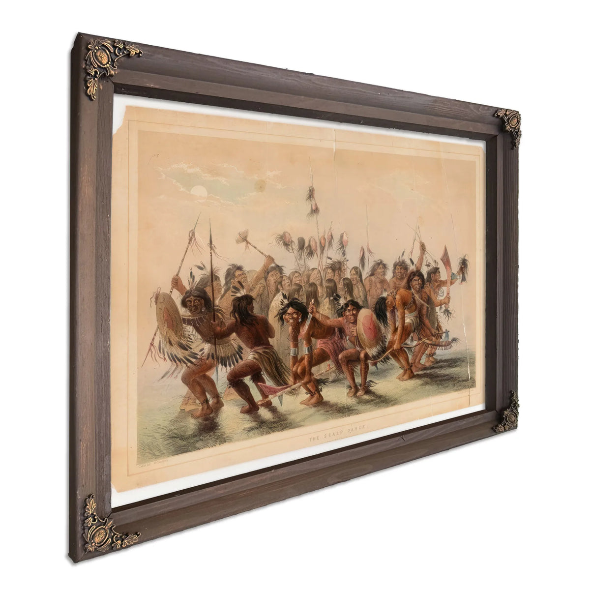 The Scalp Dance By George Catlin Fine Art Print