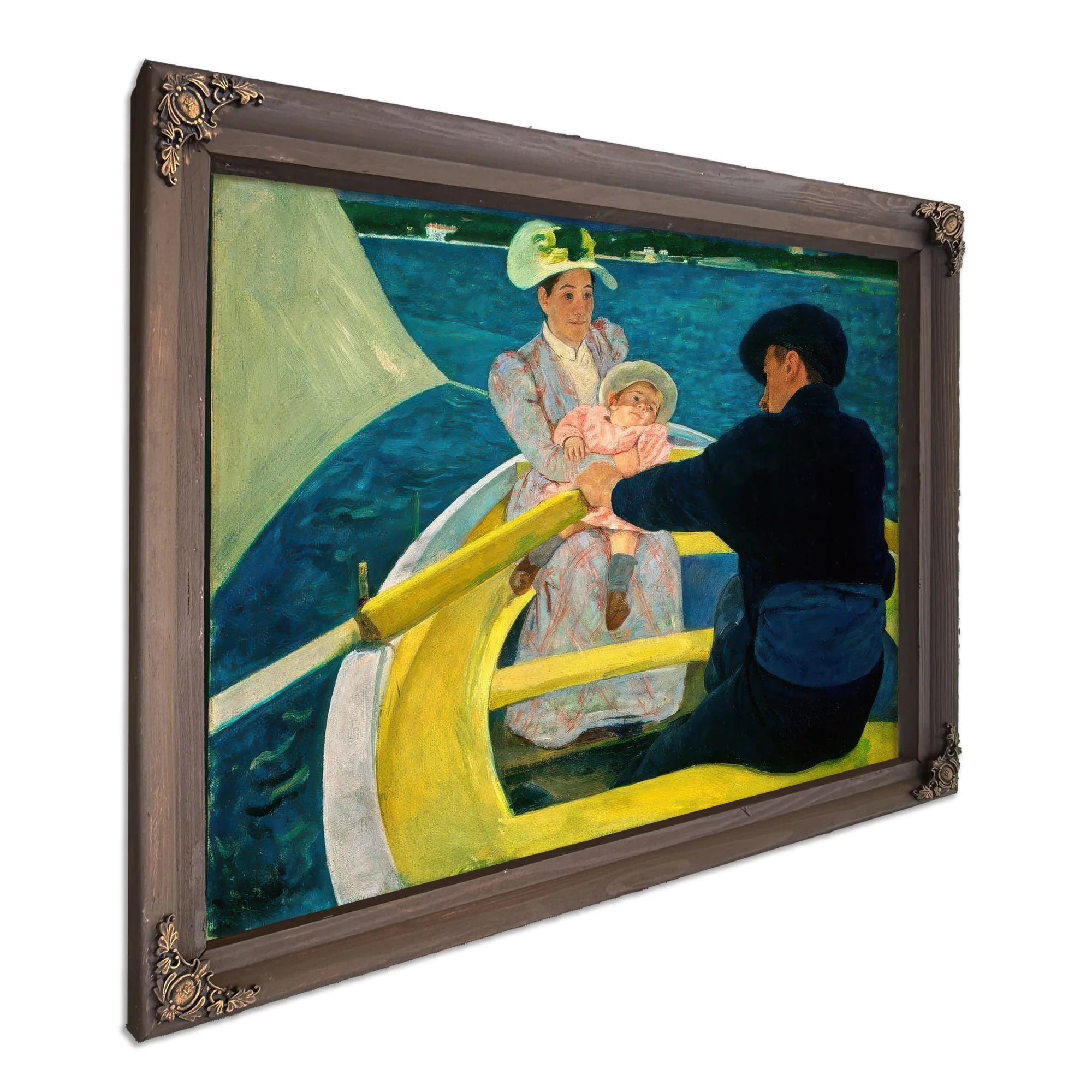 The Boating Party By Mary Cassatt Fine Art Print