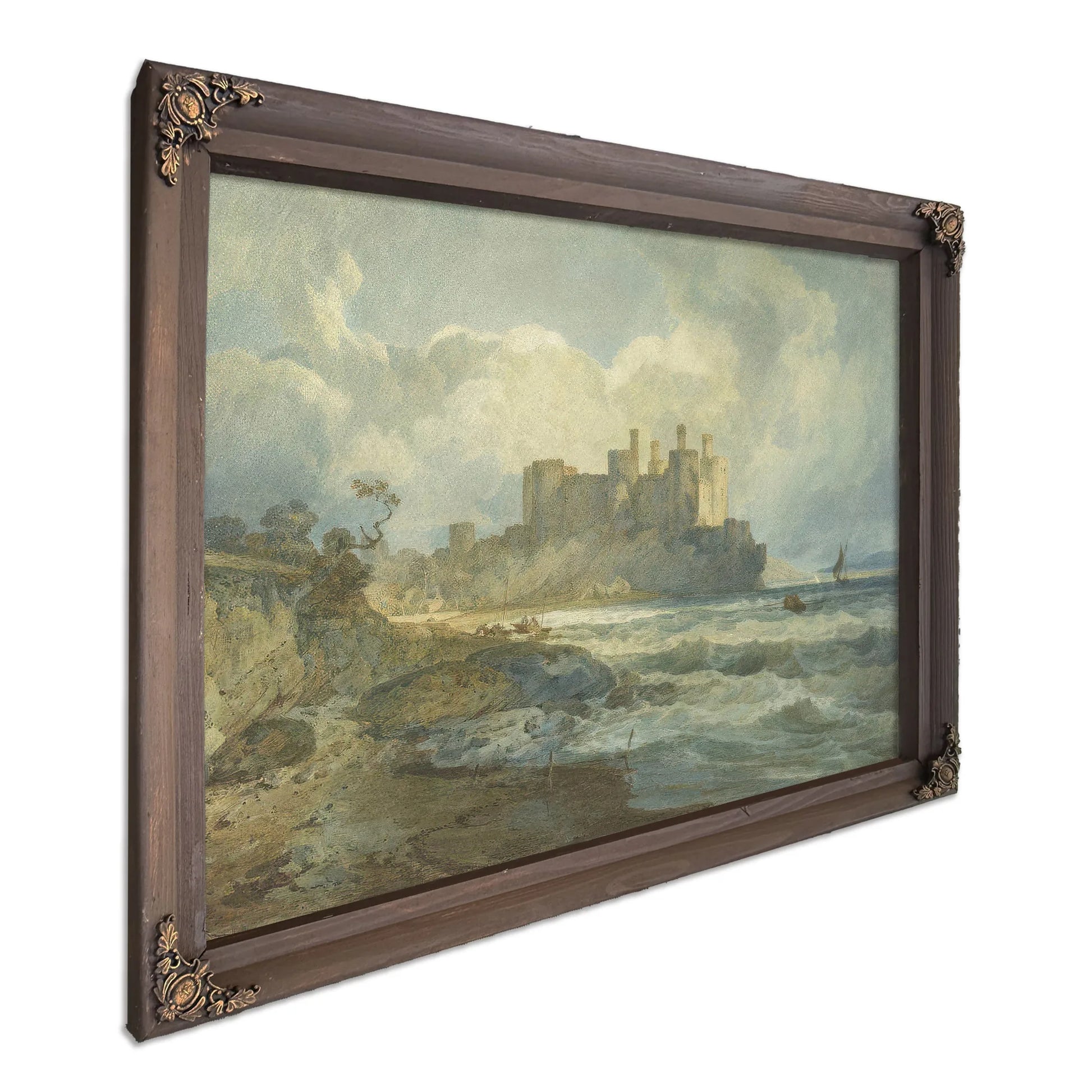 Conway Castle North Wales by Joseph Mallord William Turner Fine Art Print