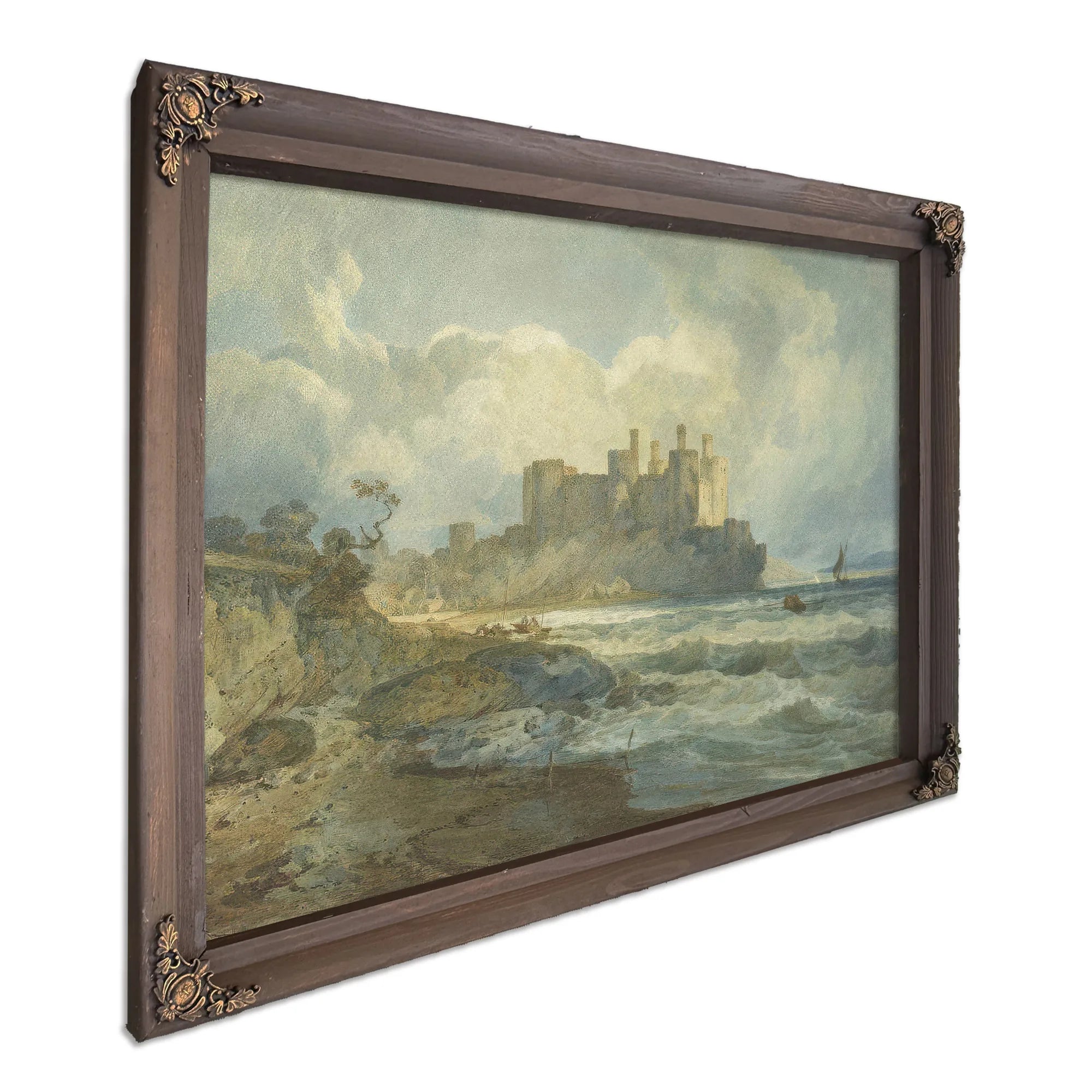 Conway Castle North Wales by Joseph Mallord William Turner Fine Art Print