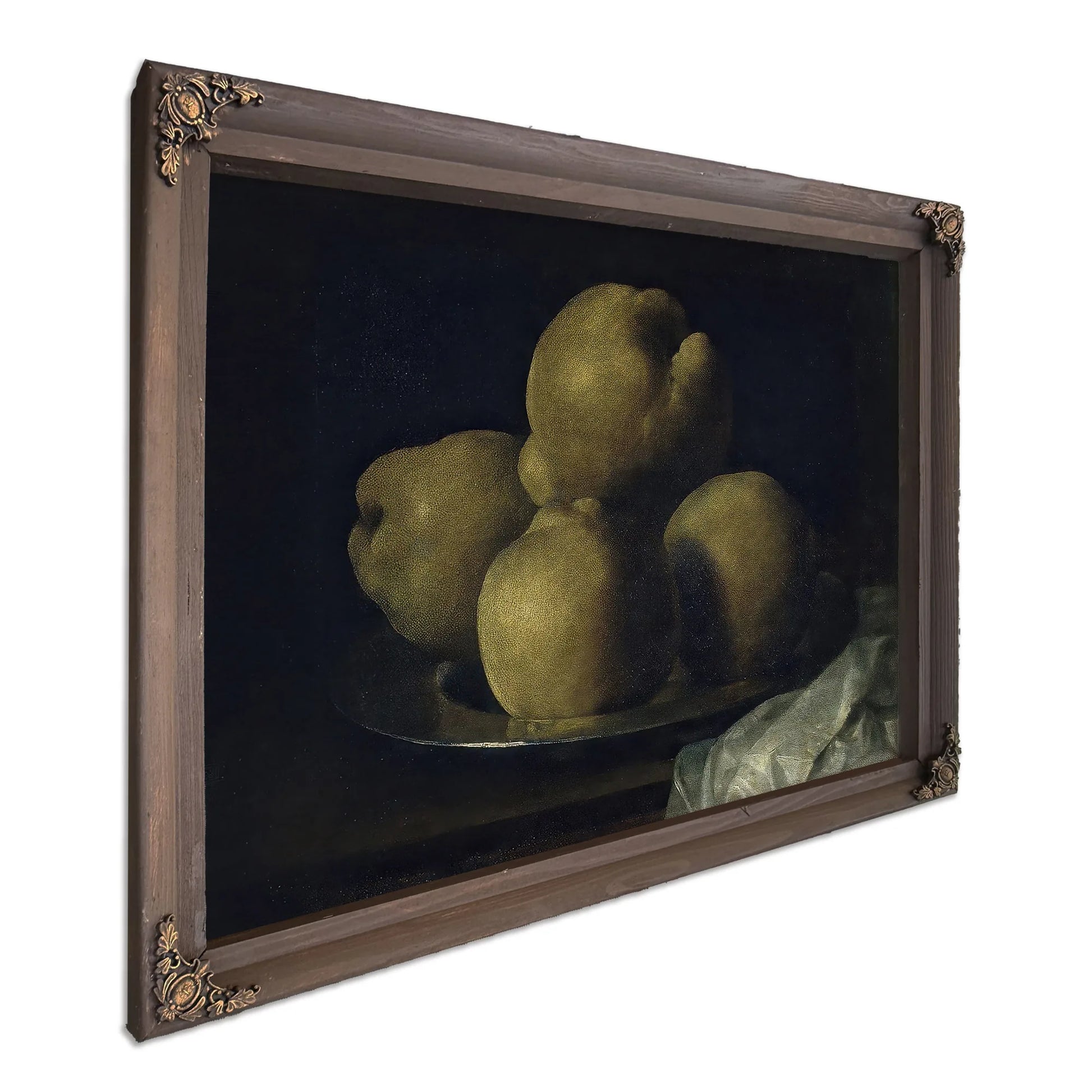 Natura Morta Amb Plat De Codonys By Francisco De Zurbaran Fine Art Print