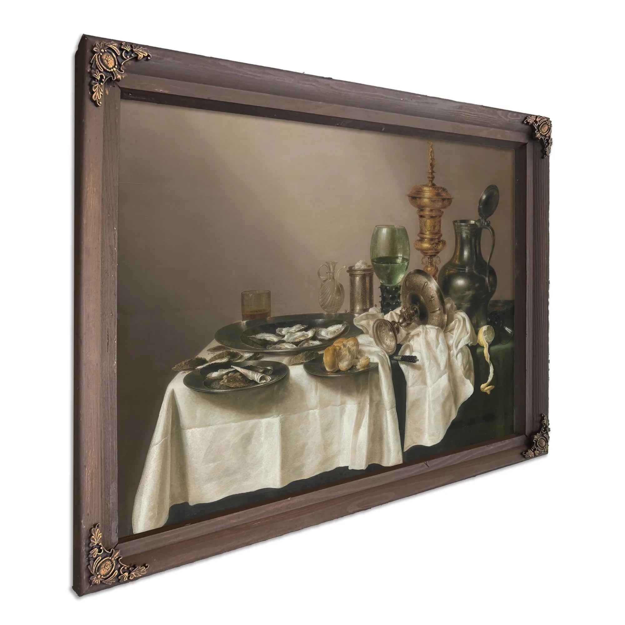Still Life With Gilt Goblet By Willem Claesz Heda Fine Art Print
