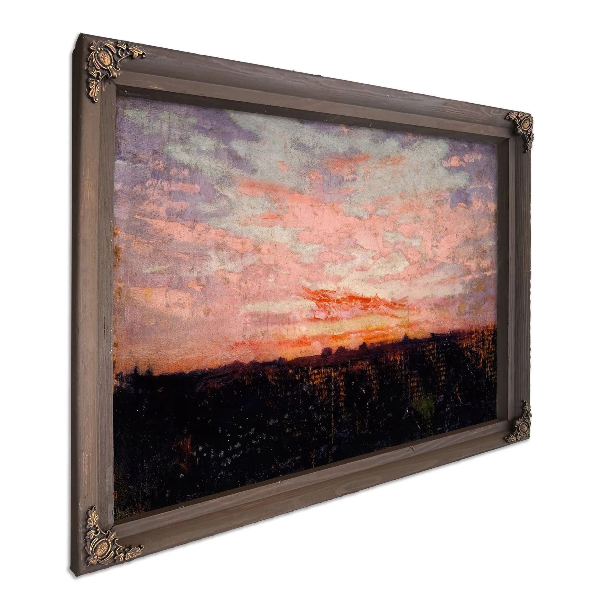 Sunrise Or Sunset, Study For Book, Concealing Coloration In The Animal Kingdom By Abbott Handerson Thayer Fine Art Print